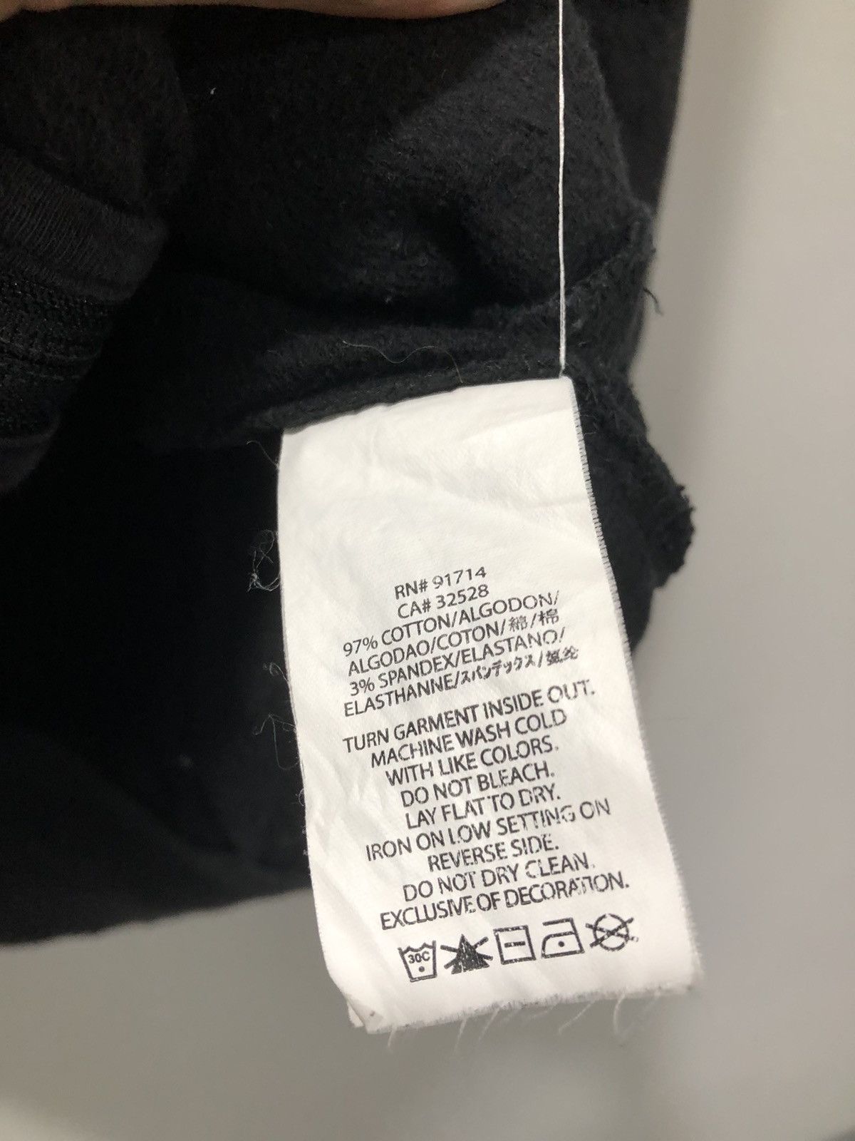 Armani Exchange Armani Exchange Baggy Black Hoodie Size US S / EU 44-46 / 1 - 16 Thumbnail