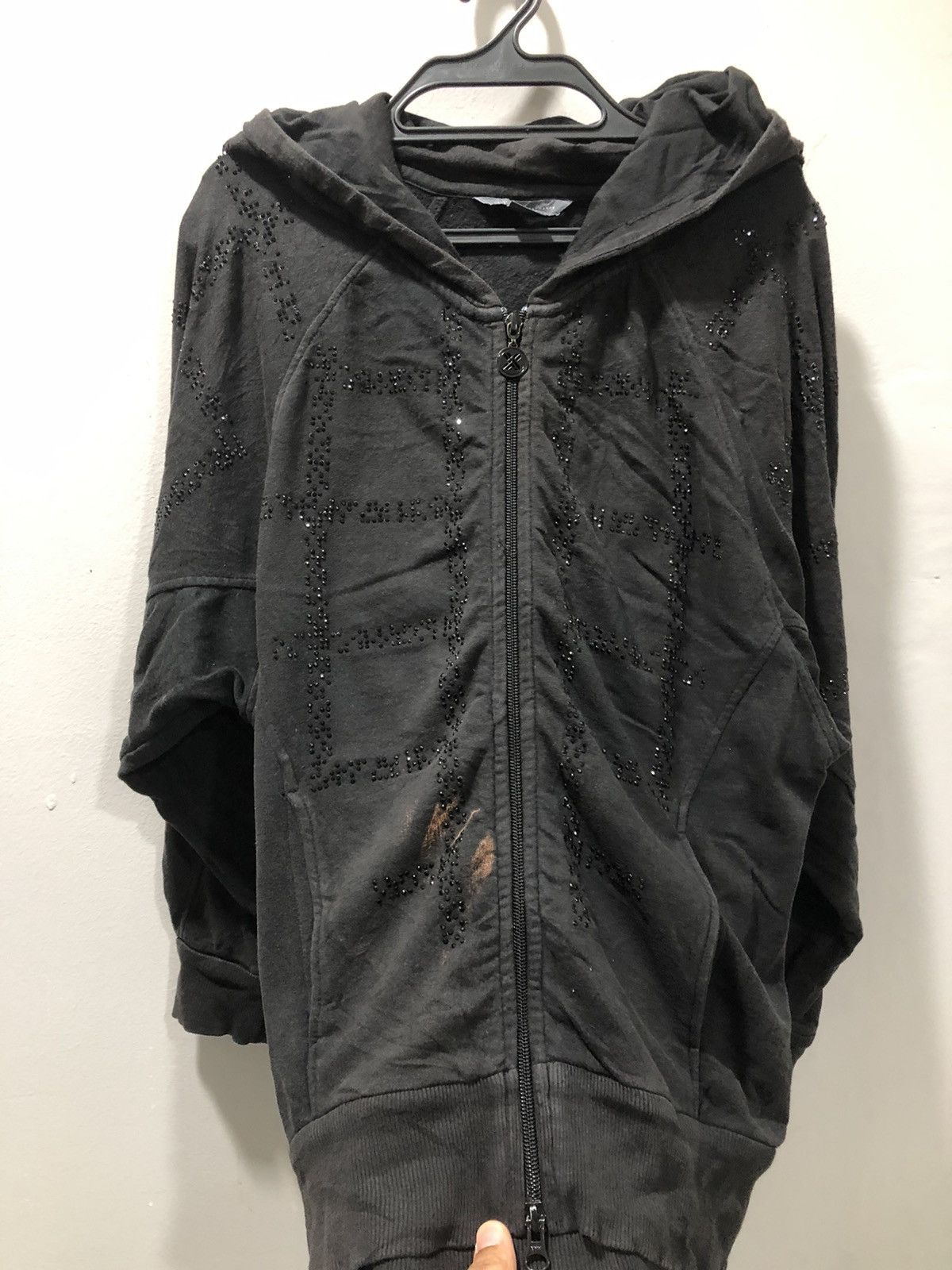 Armani Exchange Armani Exchange Baggy Black Hoodie Size US S / EU 44-46 / 1 - 5 Thumbnail