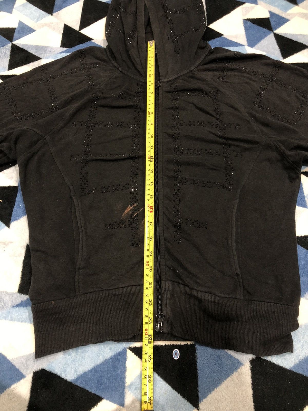 Armani Exchange Armani Exchange Baggy Black Hoodie Size US S / EU 44-46 / 1 - 10 Thumbnail
