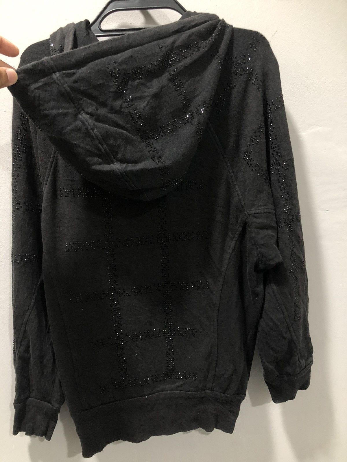 Armani Exchange Armani Exchange Baggy Black Hoodie Size US S / EU 44-46 / 1 - 8 Thumbnail