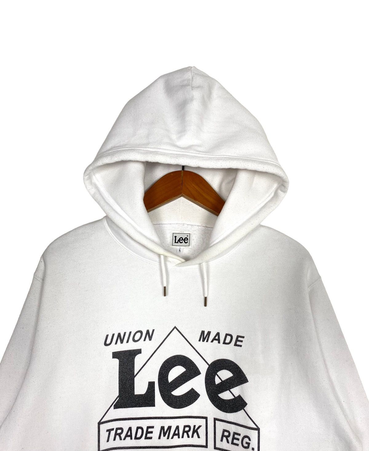 Lee Rare‼️ Lee Union Made Hoodie Big Logo Size US L / EU 52-54 / 3 - 2 Thumbnail
