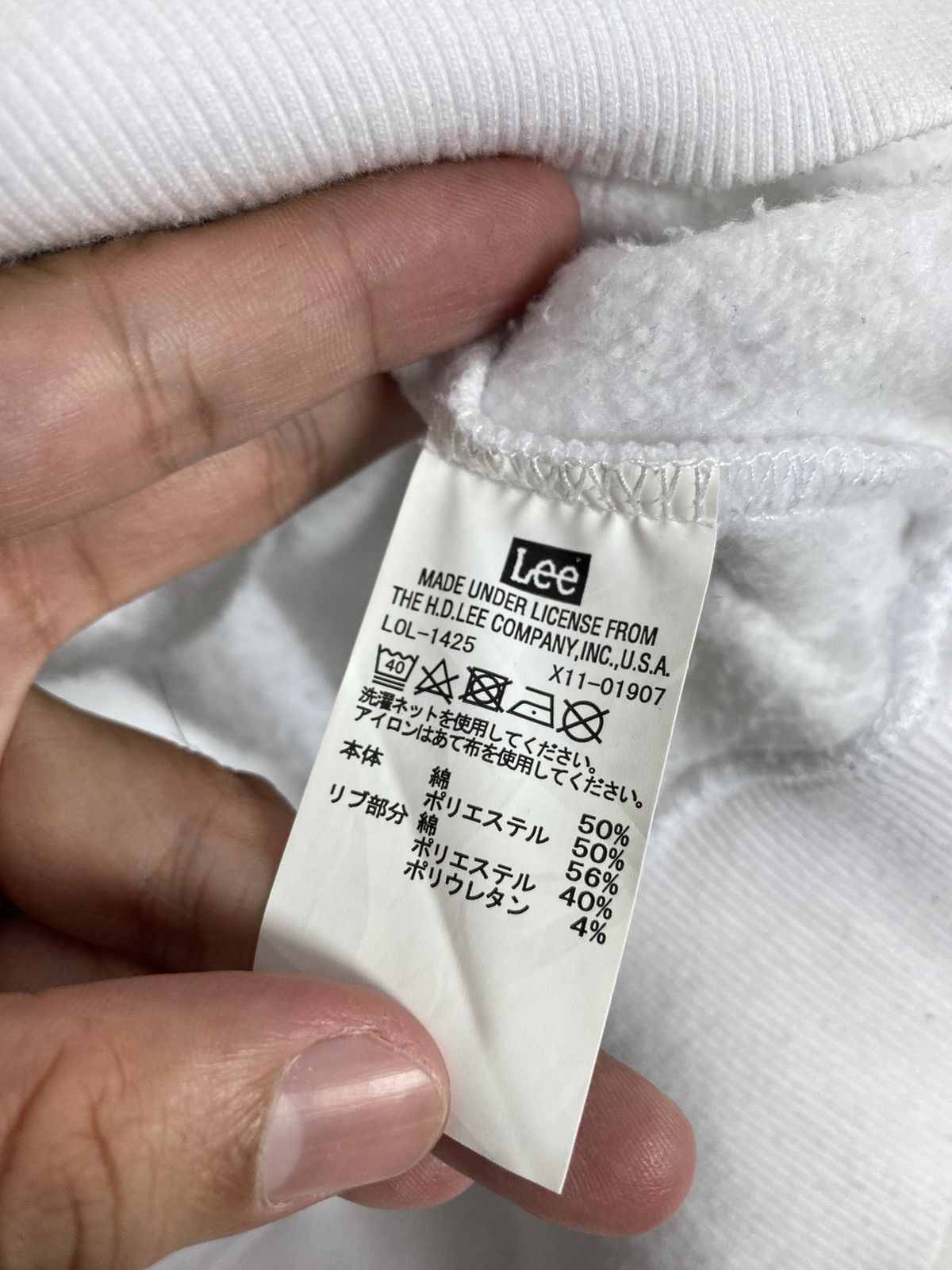 Lee Rare‼️ Lee Union Made Hoodie Big Logo Size US L / EU 52-54 / 3 - 4 Thumbnail