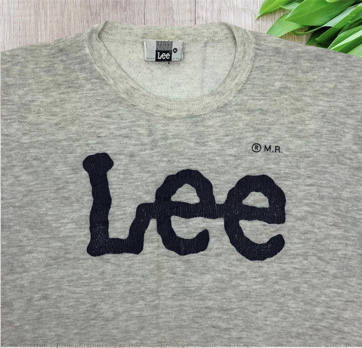 Lee Vintage Lee Faded Heavyweights Cotton Blend Sweatshirt Size US M / EU 48-50 / 2 - 2 Thumbnail