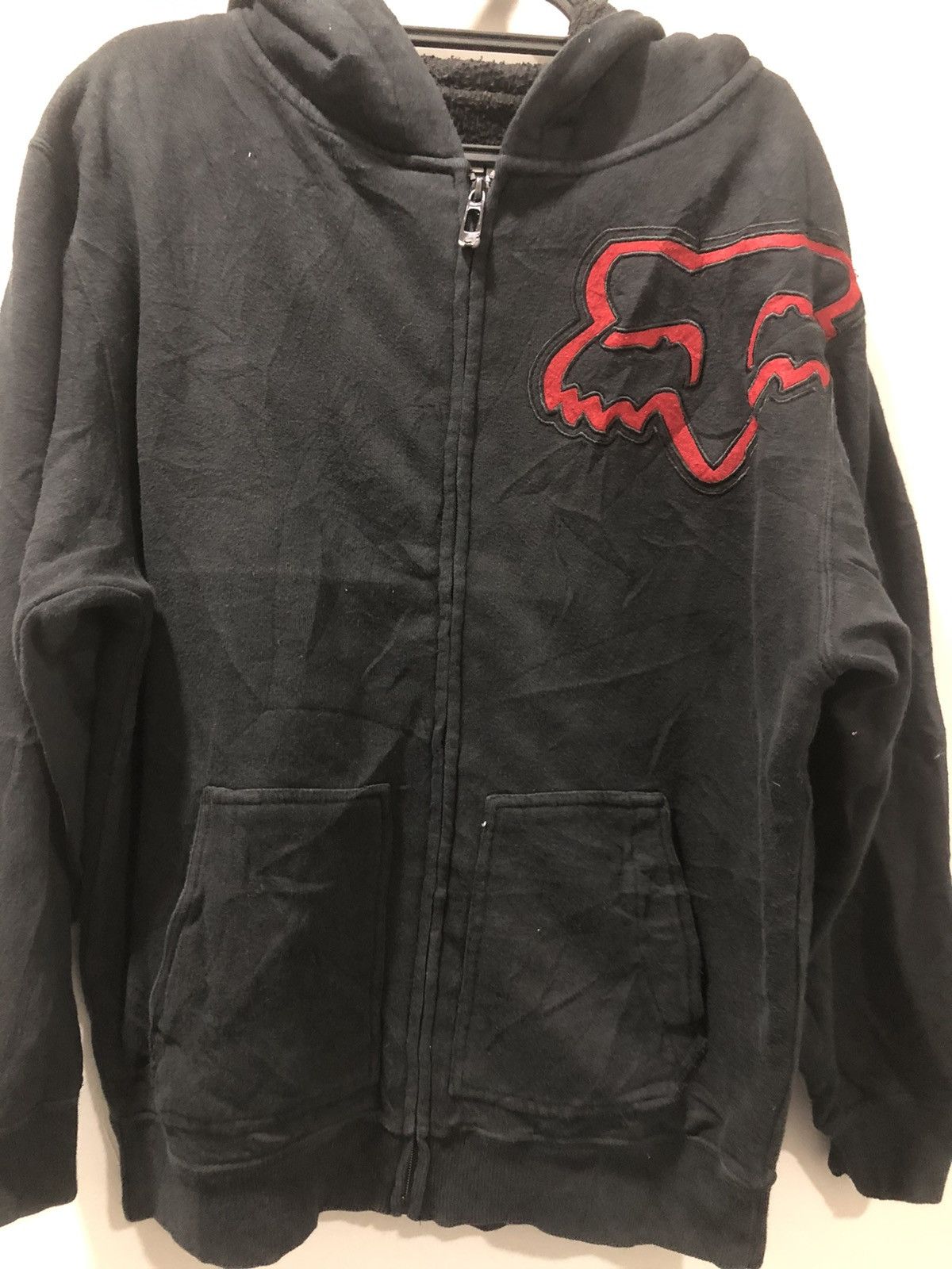 Fox Racing Fox Black Hoodie Sweatshirt Size US XL / EU 56 / 4 - 6 Thumbnail