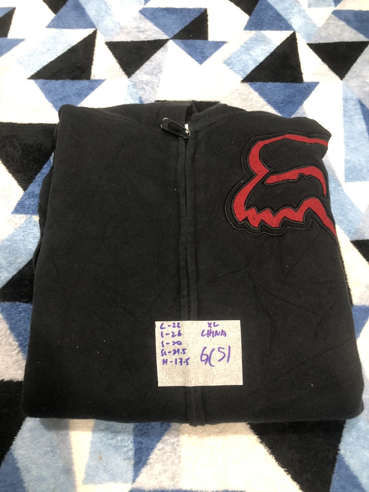 Fox Racing Fox Black Hoodie Sweatshirt Size US XL / EU 56 / 4 - 14 Thumbnail