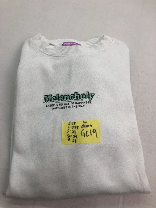 Japanese Brand Vehement Philosophy Happiness Is The Way Sweatshirt Size US L / EU 52-54 / 3 - 6 Thumbnail