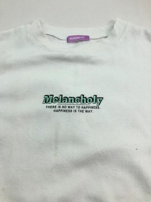 Japanese Brand Vehement Philosophy Happiness Is The Way Sweatshirt Size US L / EU 52-54 / 3 - 5 Thumbnail