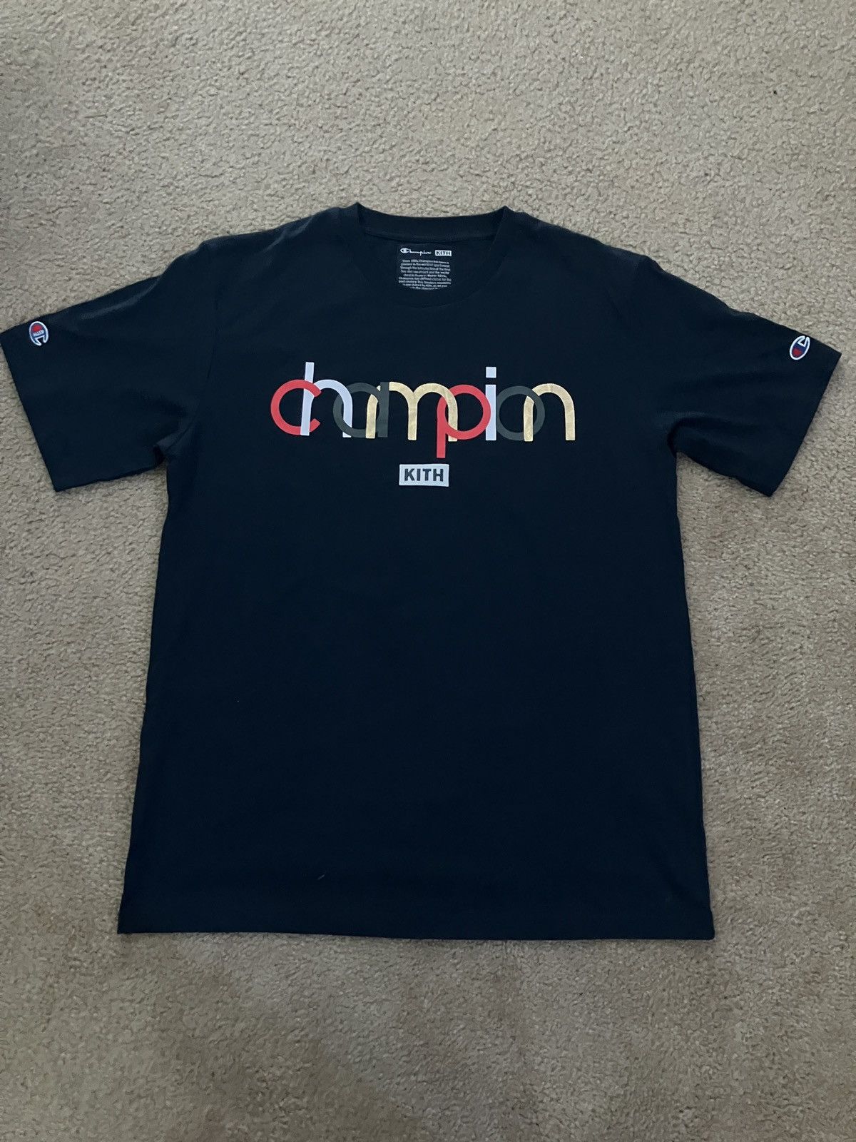 Champion kith cheap t shirt