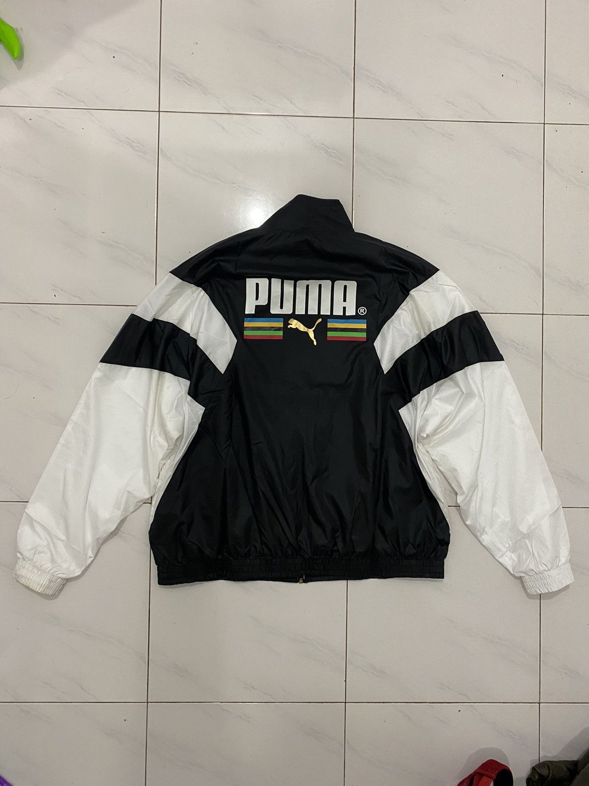 Puma Puma Windbreaker Jacket Size US XL / EU 56 / 4 - 2 Thumbnail
