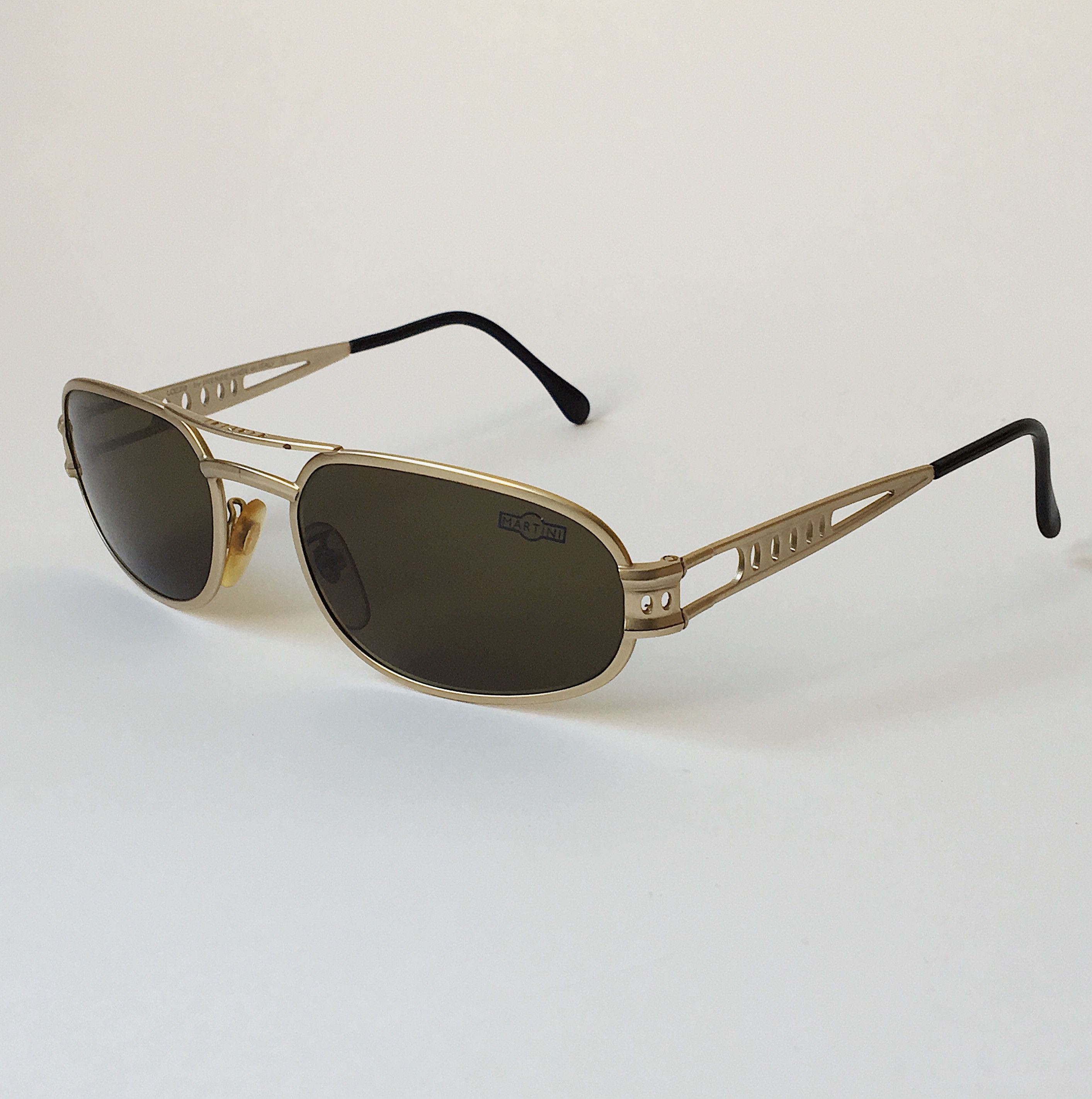 Lozza Lozza by DIERRE Vintage Aviator Sunglasses Metal Gold 90s Size ONE SIZE - 2 Thumbnail