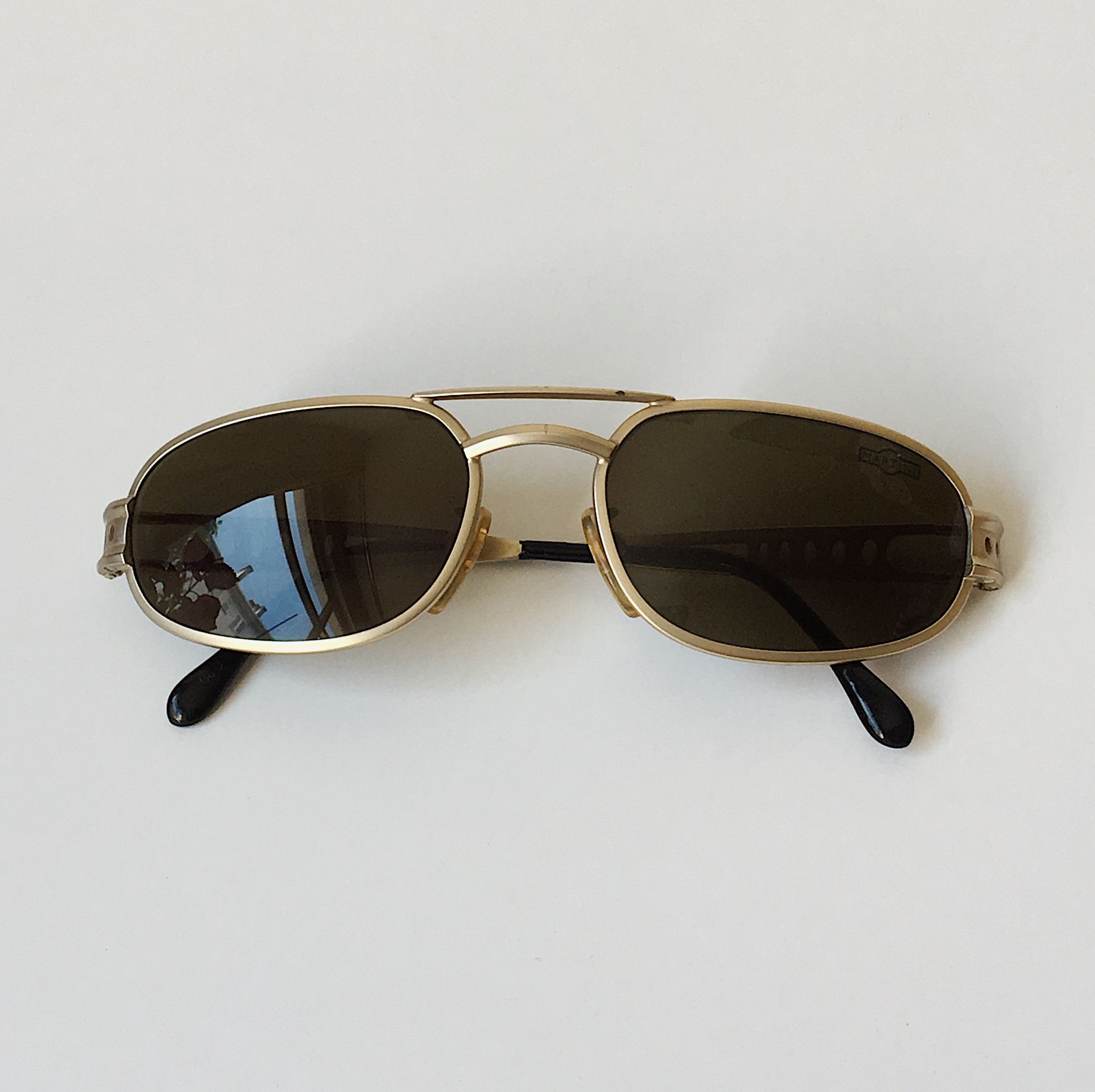 Lozza Lozza by DIERRE Vintage Aviator Sunglasses Metal Gold 90s Size ONE SIZE - 5 Thumbnail