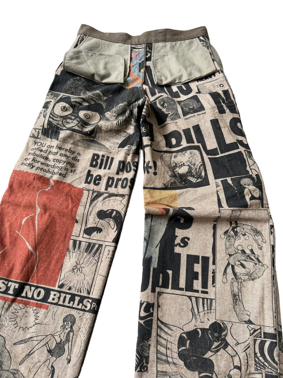 Yohji Yamamoto AW07 Ys For Men x Shotaro Ishinomori Cargo Pants Size US 32 / EU 48 - 11 Thumbnail