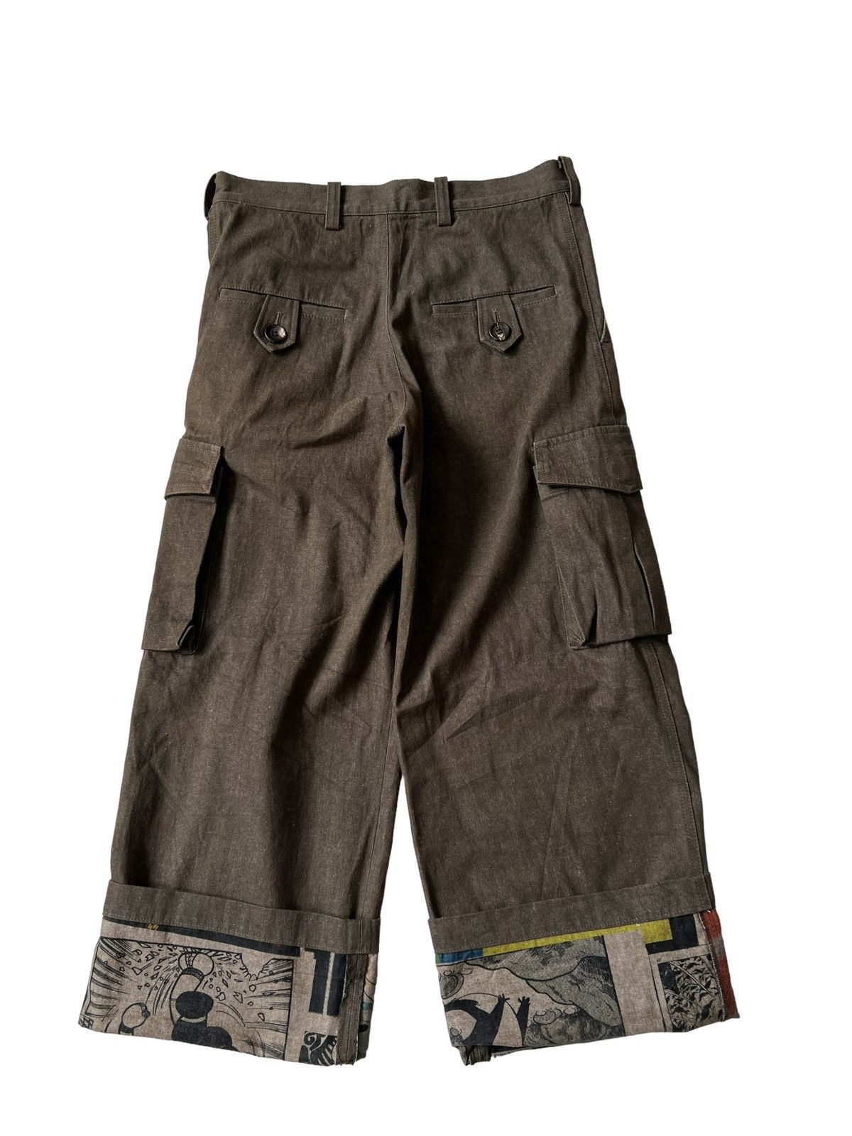 Yohji Yamamoto AW07 Ys For Men x Shotaro Ishinomori Cargo Pants Size US 32 / EU 48 - 8 Thumbnail
