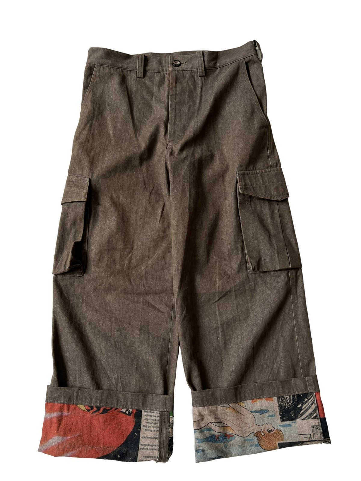 Yohji Yamamoto AW07 Ys For Men x Shotaro Ishinomori Cargo Pants Size US 32 / EU 48 - 6 Thumbnail