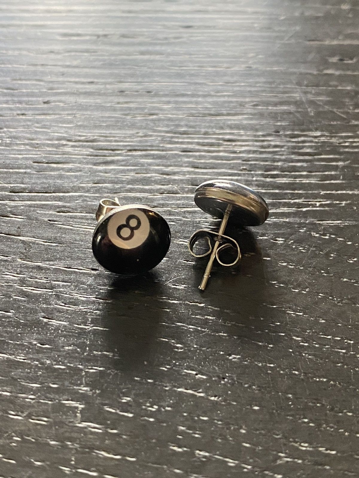 Jewelry 8 ball studd earrings Size ONE SIZE - 4 Thumbnail