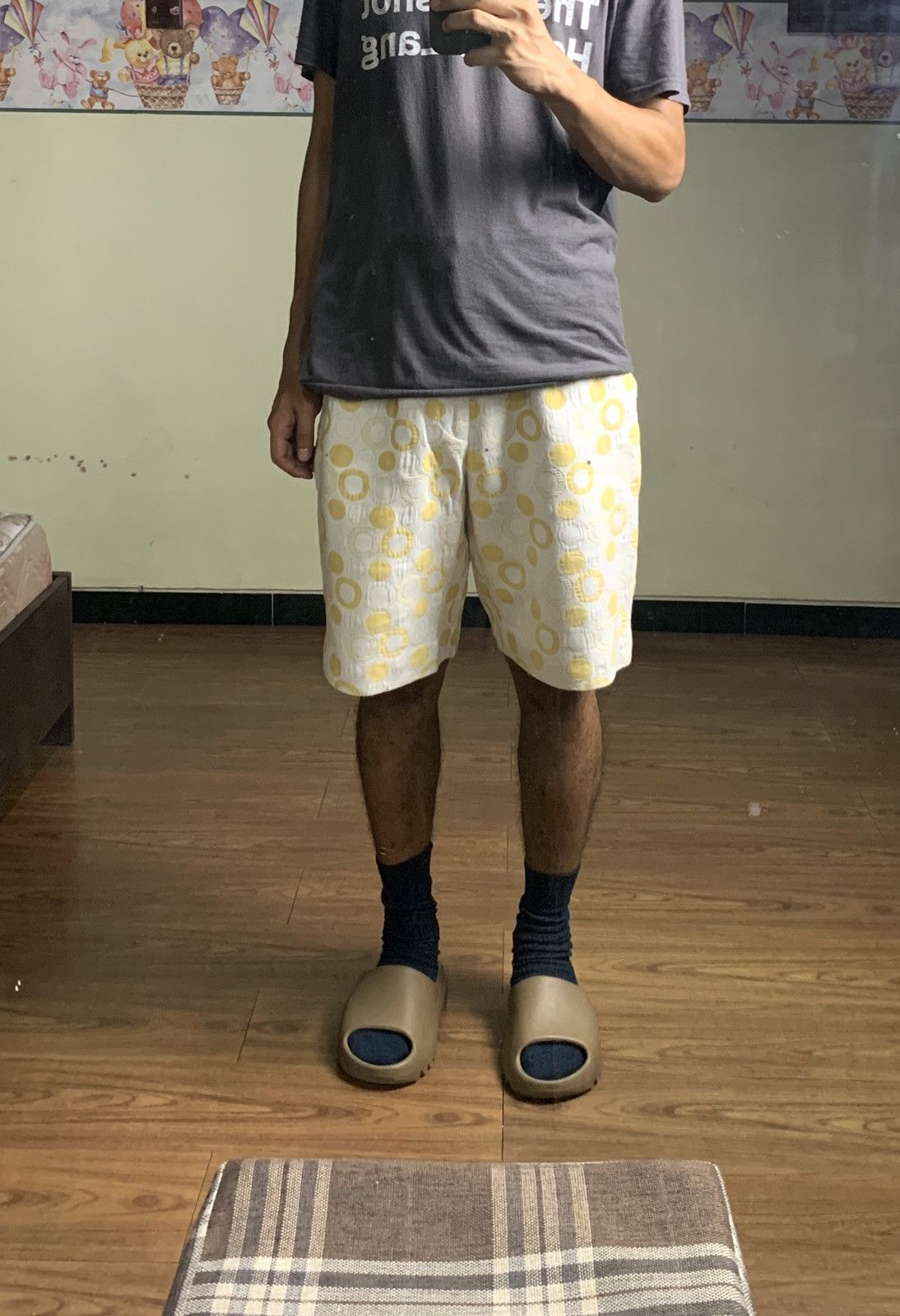 Comme des Garcons AD 2012 Circle Patterned Shorts Pants Size US 30 / EU 46 - 2 Thumbnail