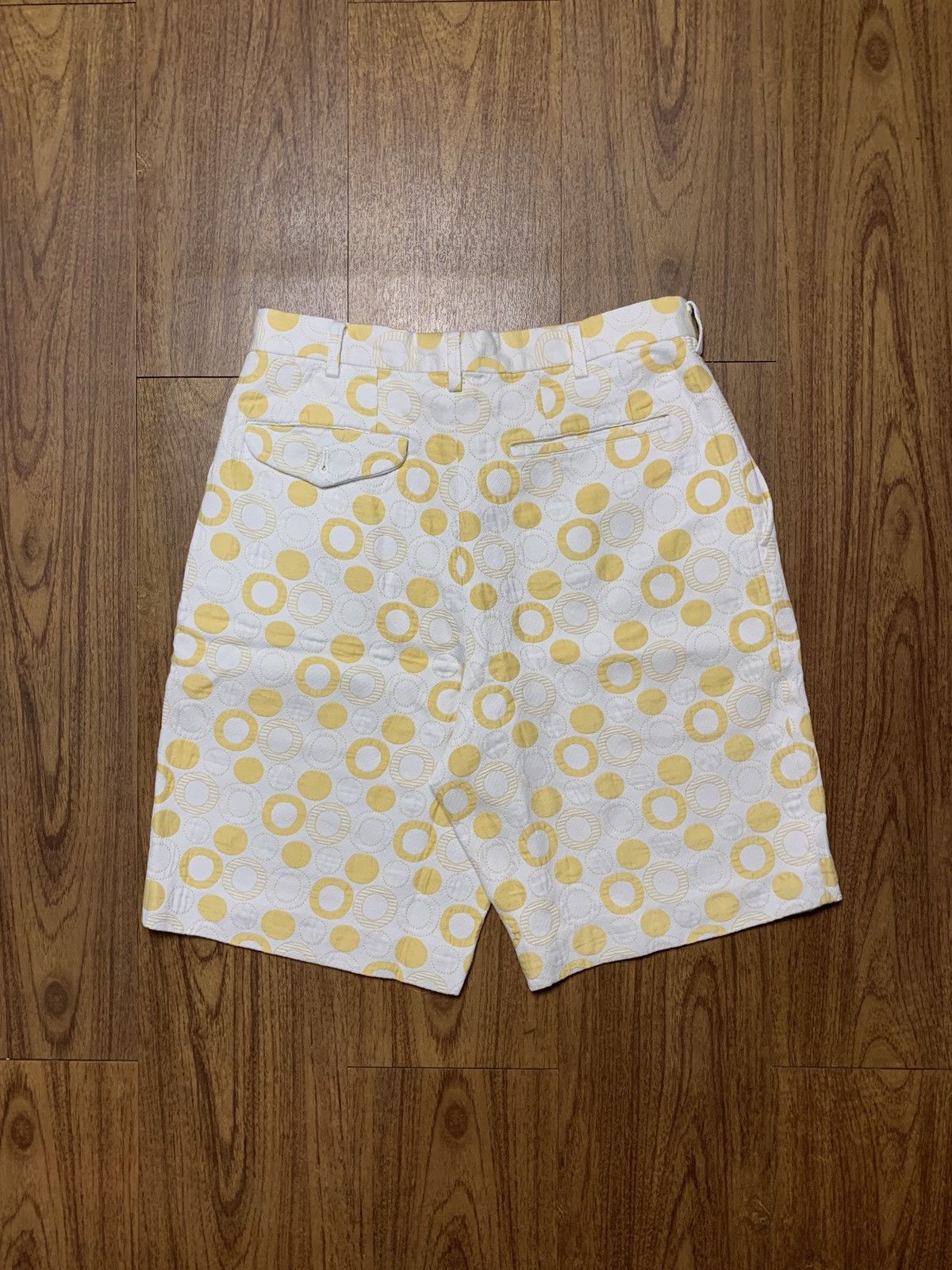 Comme des Garcons AD 2012 Circle Patterned Shorts Pants Size US 30 / EU 46 - 8 Thumbnail