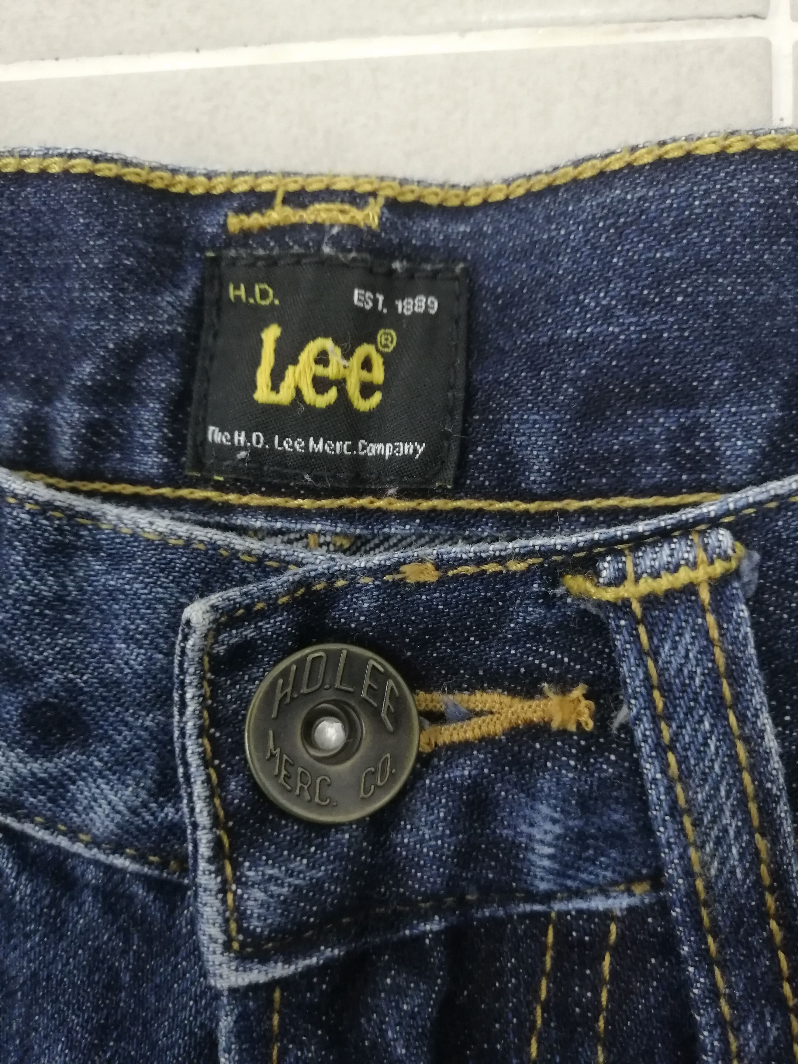 Lee Vtg Y2K Lee Selvedge Size US 33 - 11 Thumbnail