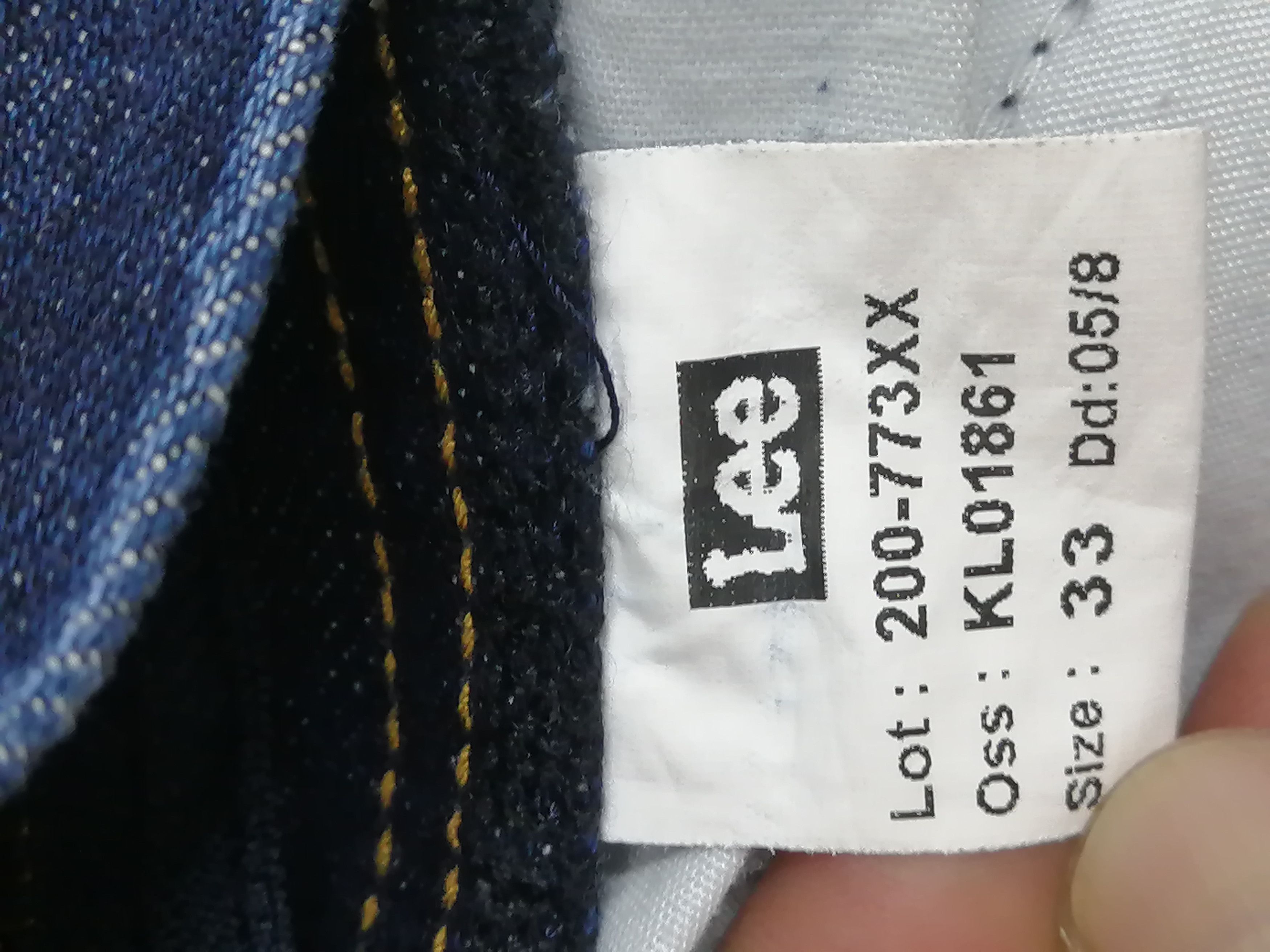 Lee Vtg Y2K Lee Selvedge Size US 33 - 7 Thumbnail