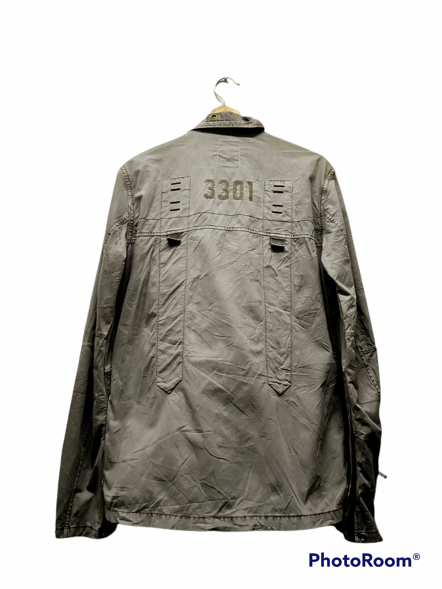 G-Star G Star raw zip jacket tactical pocket olive Size US L / EU 52-54 / 3 - 3 Thumbnail