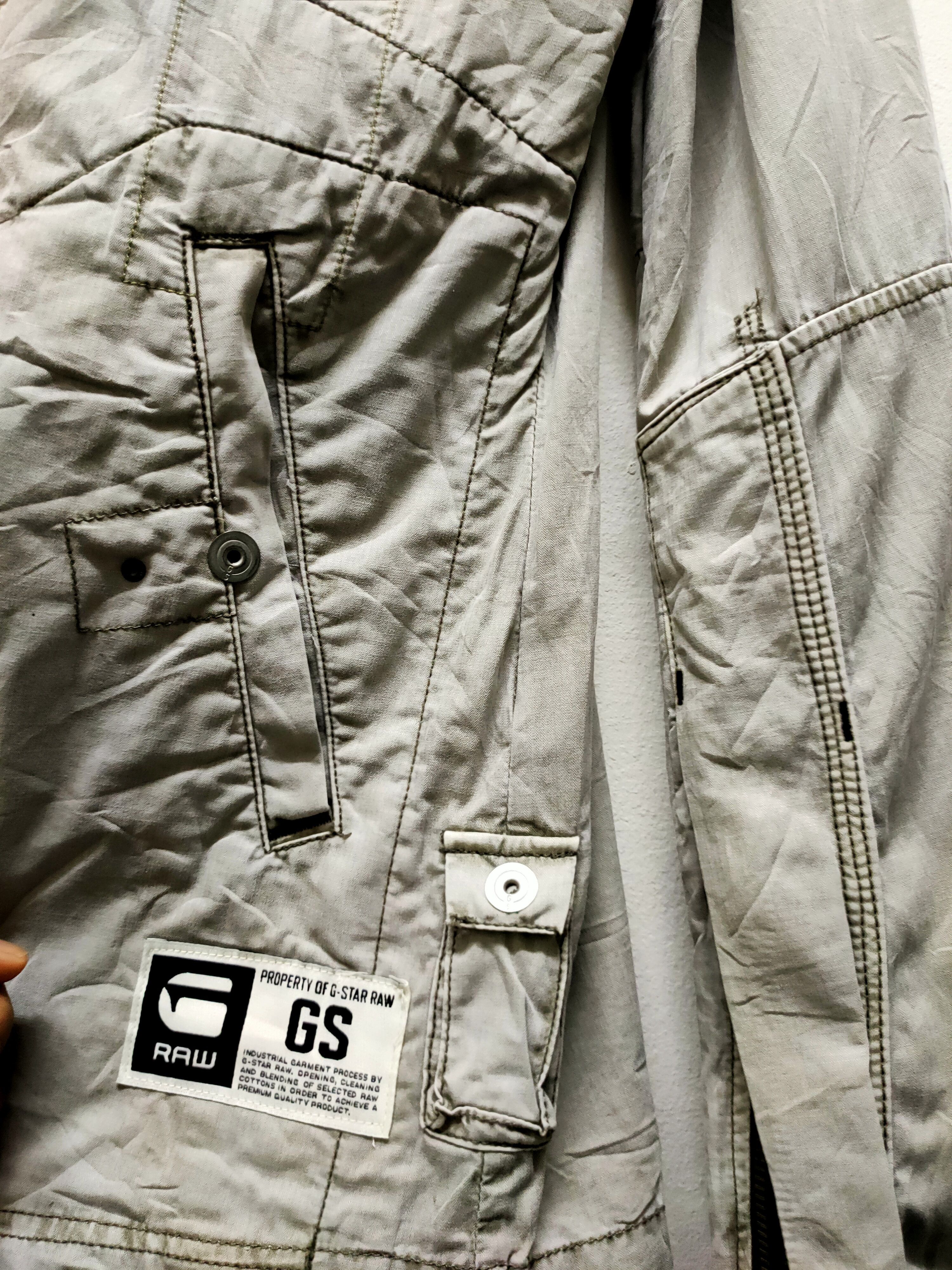 G-Star G Star raw zip jacket tactical pocket olive Size US L / EU 52-54 / 3 - 9 Thumbnail
