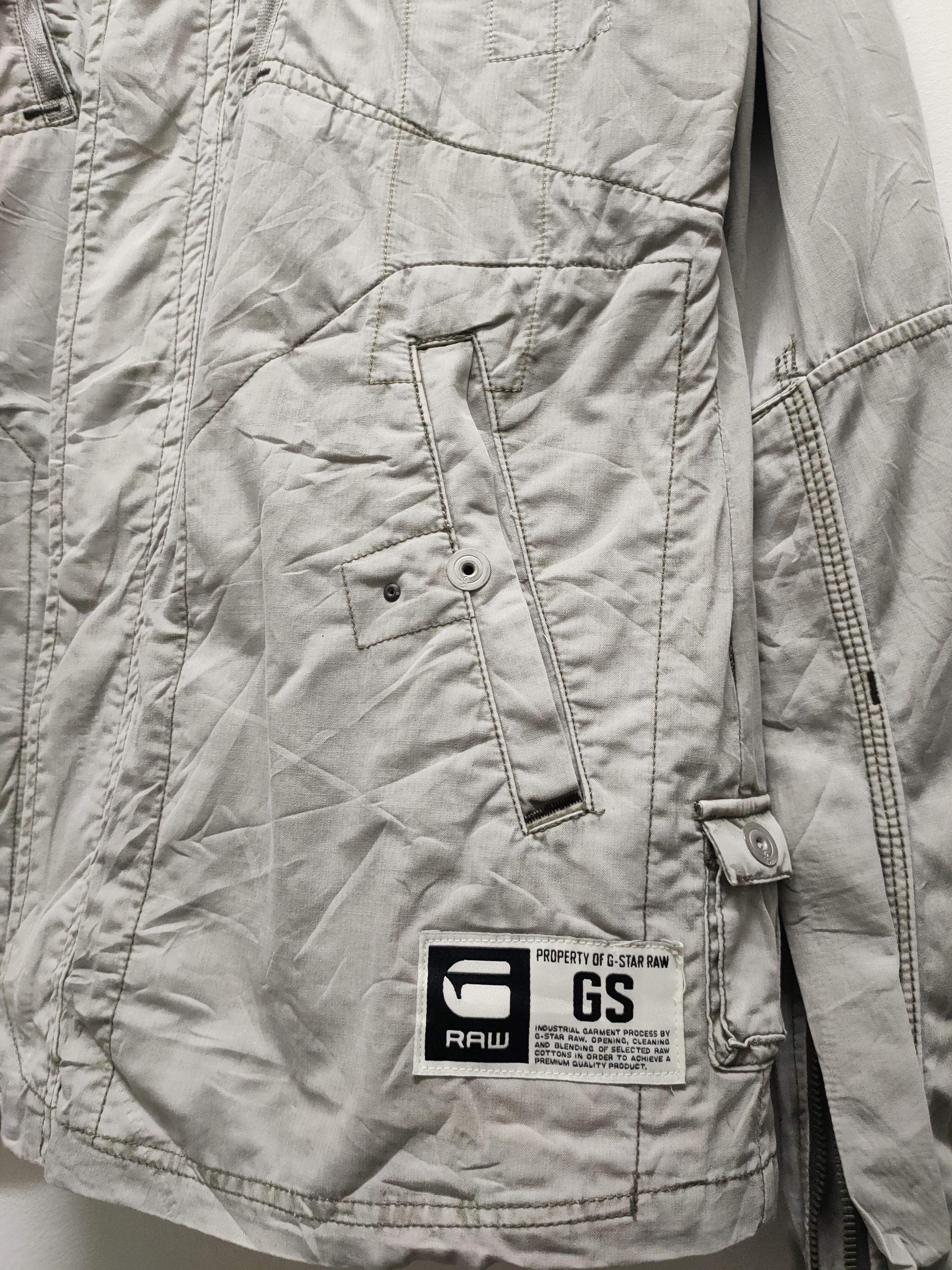 G-Star G Star raw zip jacket tactical pocket olive Size US L / EU 52-54 / 3 - 11 Thumbnail