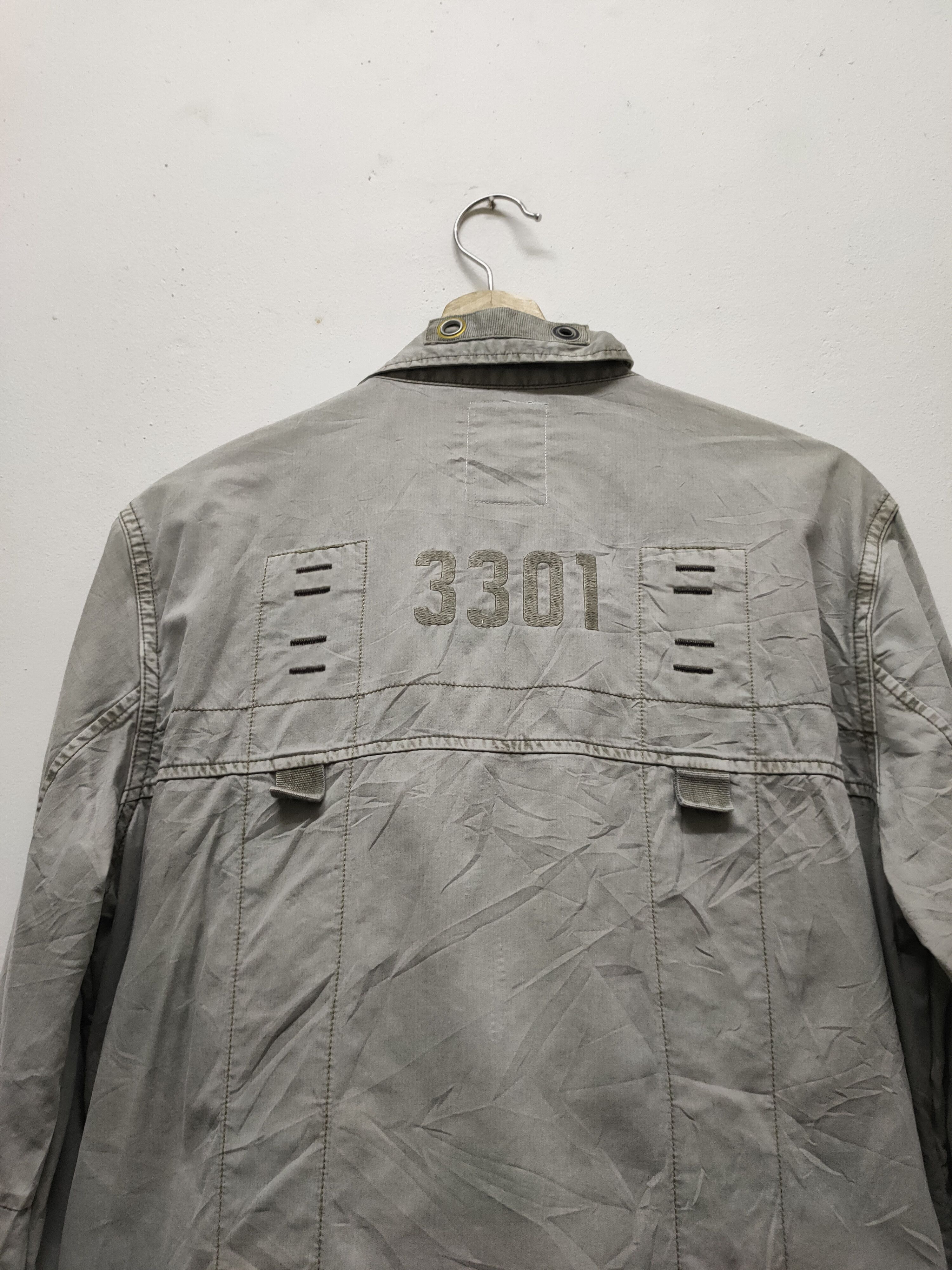 G-Star G Star raw zip jacket tactical pocket olive Size US L / EU 52-54 / 3 - 8 Thumbnail