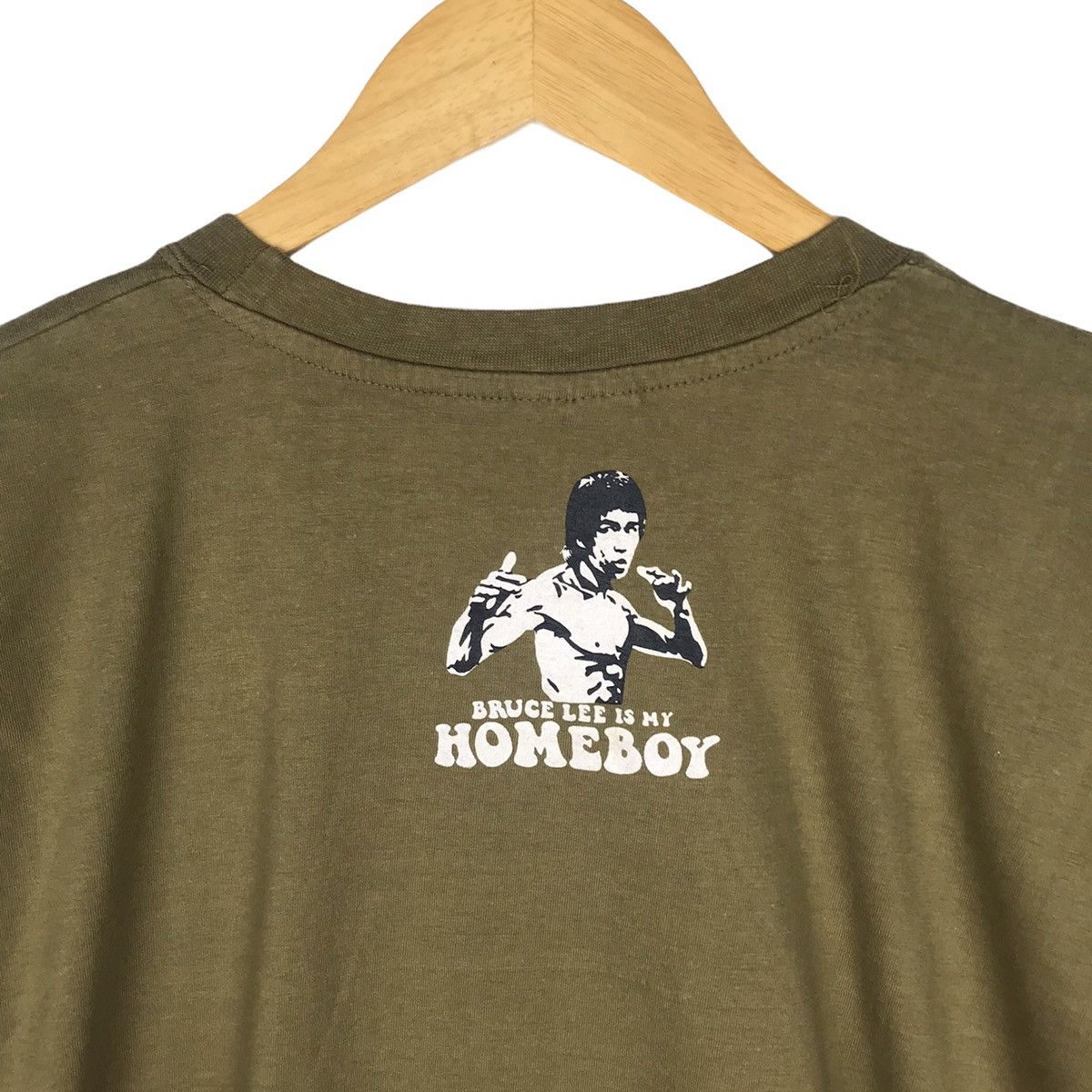 Vintage Vintage 00s Bruce Lee Home Boy Hong Kong Actor Movie Size US L / EU 52-54 / 3 - 4 Thumbnail