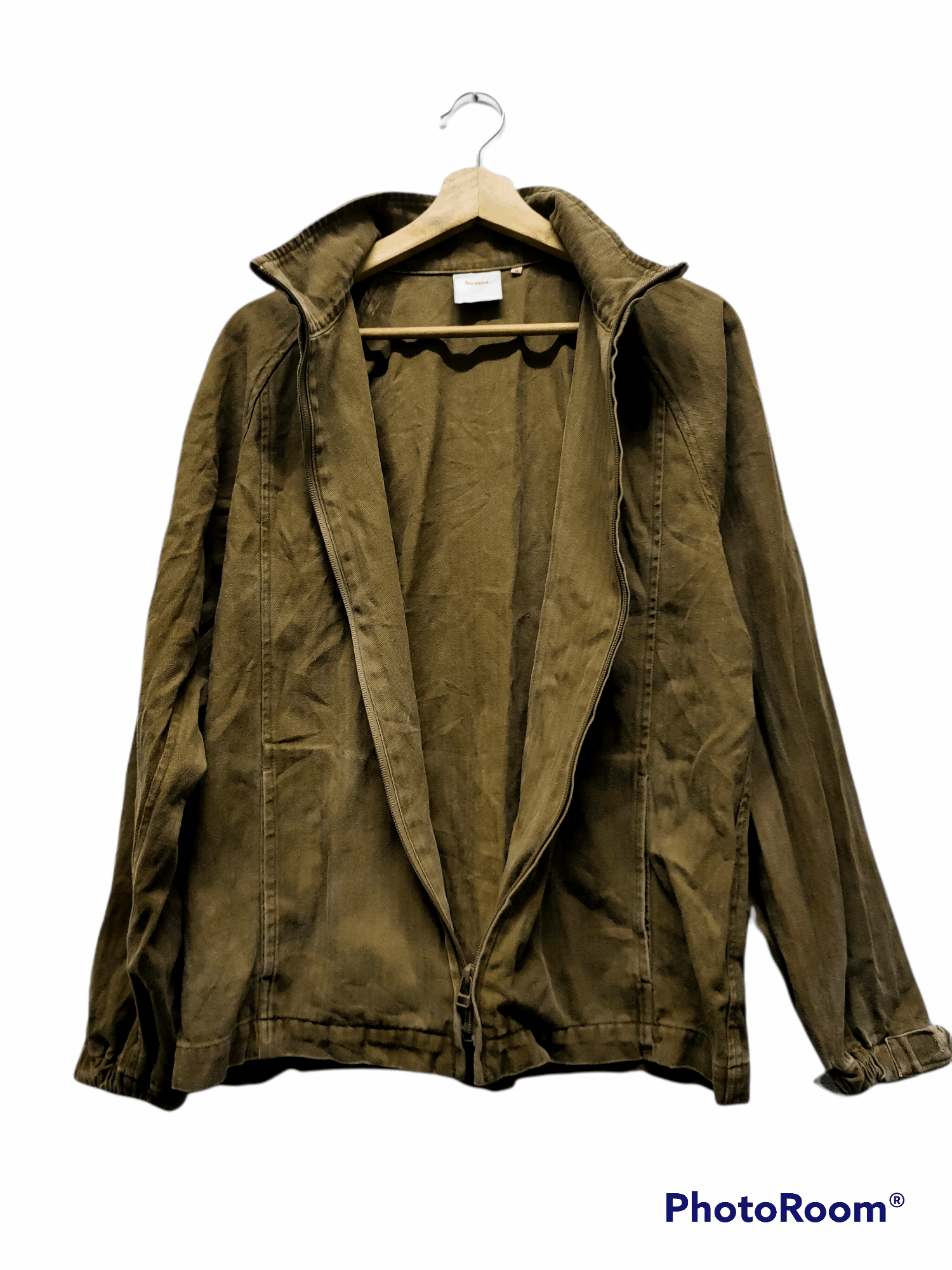 Beams Plus Beams denim brown zip jacket pocket Size US S / EU 44-46 / 1 - 4 Thumbnail