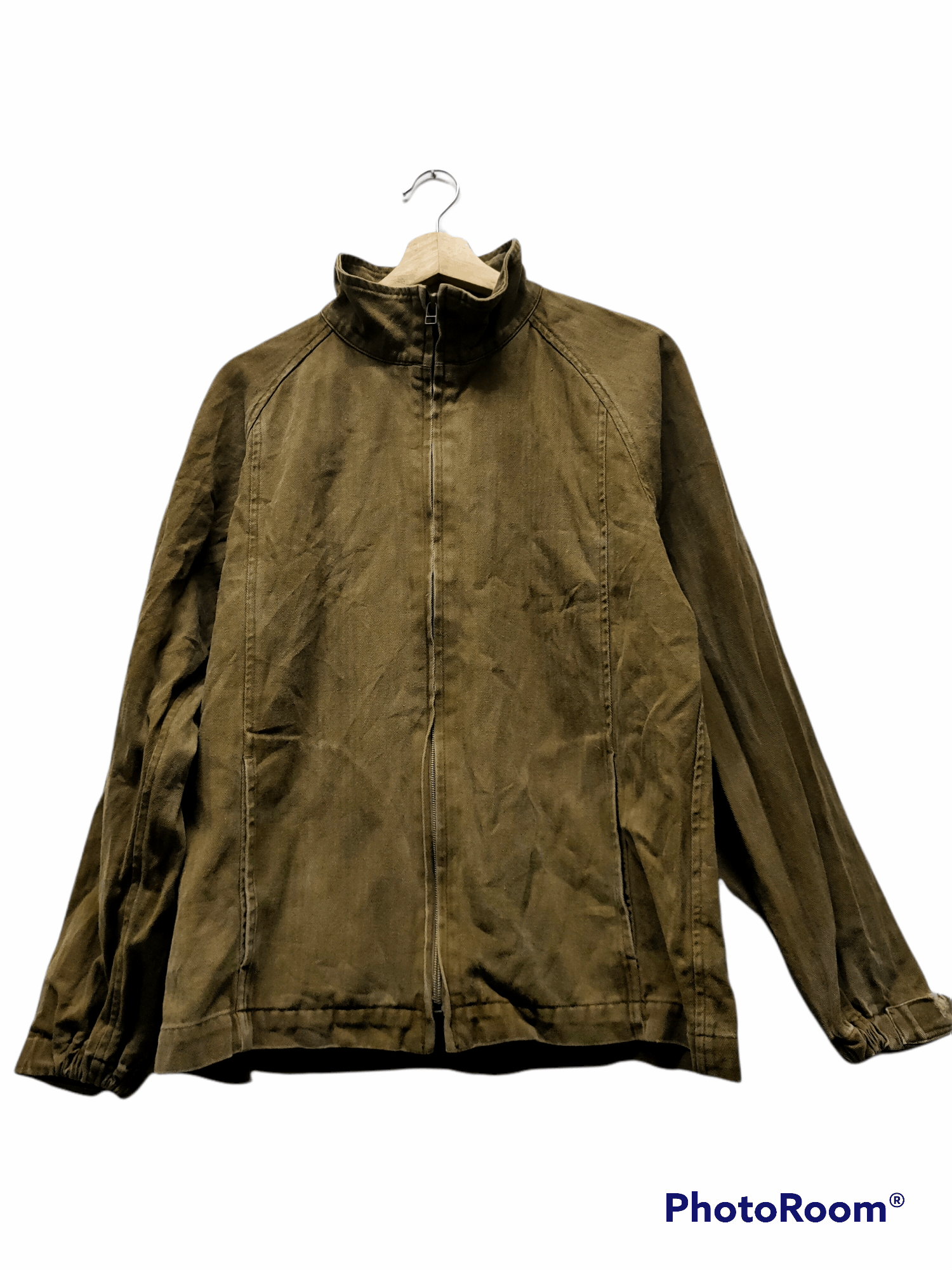 Beams Plus Beams denim brown zip jacket pocket Size US S / EU 44-46 / 1 - 1 Thumbnail
