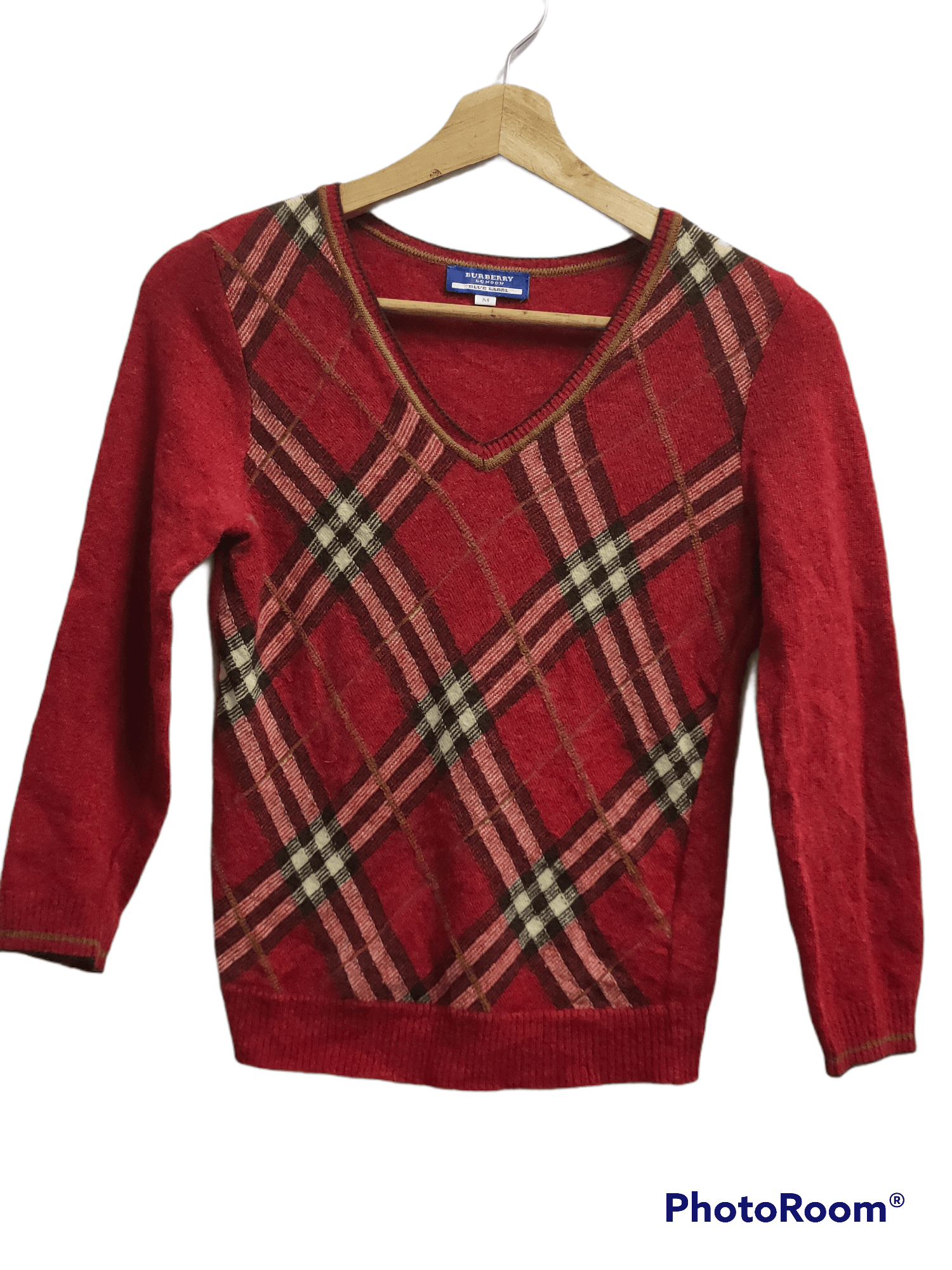 Burberry Burberry London blue lebel sweater knitwear small Size US M / EU 48-50 / 2 - 1 Thumbnail