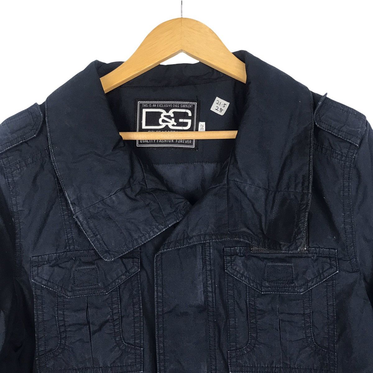 Japanese Brand 🔥BEST OFFER🔥 Dolce & Gabbana Tactical Pocket Jacket Size US M / EU 48-50 / 2 - 7 Thumbnail