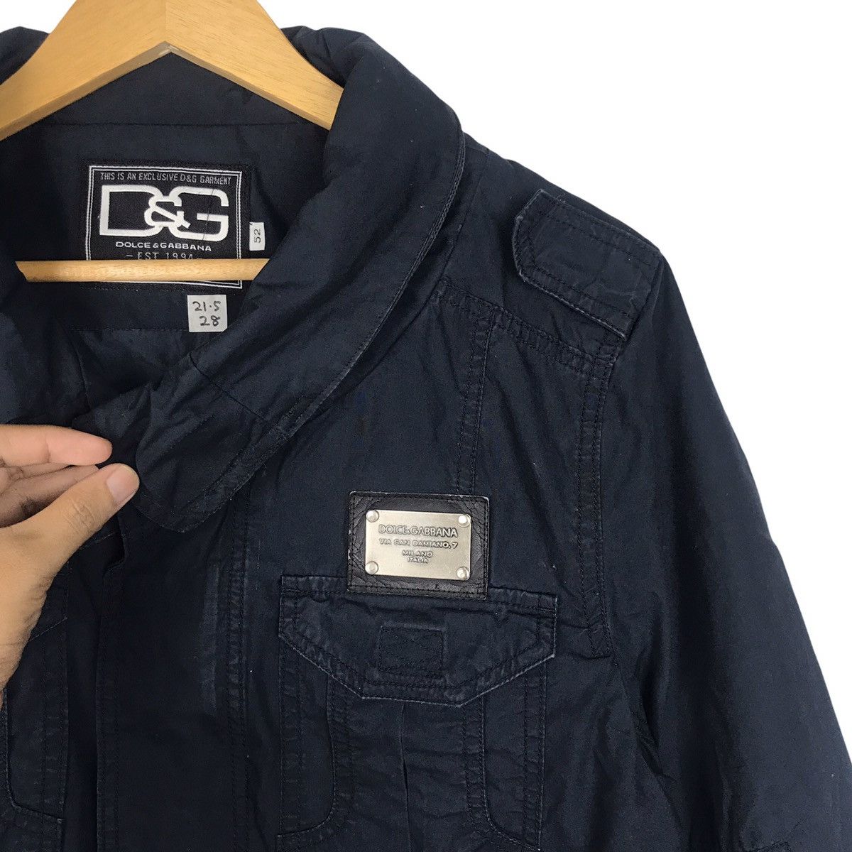 Japanese Brand 🔥BEST OFFER🔥 Dolce & Gabbana Tactical Pocket Jacket Size US M / EU 48-50 / 2 - 4 Thumbnail