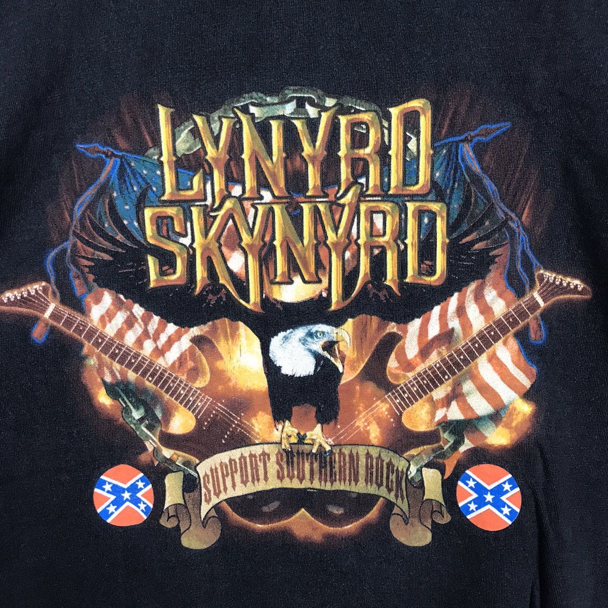 Band Tees × Vintage Vintage Y2k LYNYRD SKYNYRD “support southern rock” tour Size US L / EU 52-54 / 3 - 5 Thumbnail