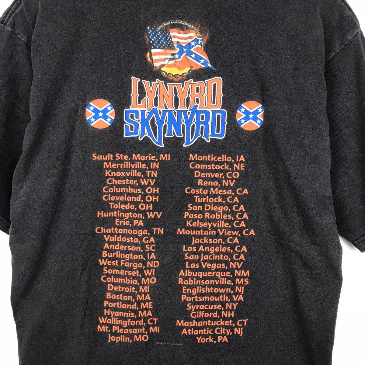 Band Tees × Vintage Vintage Y2k LYNYRD SKYNYRD “support southern rock” tour Size US L / EU 52-54 / 3 - 4 Thumbnail