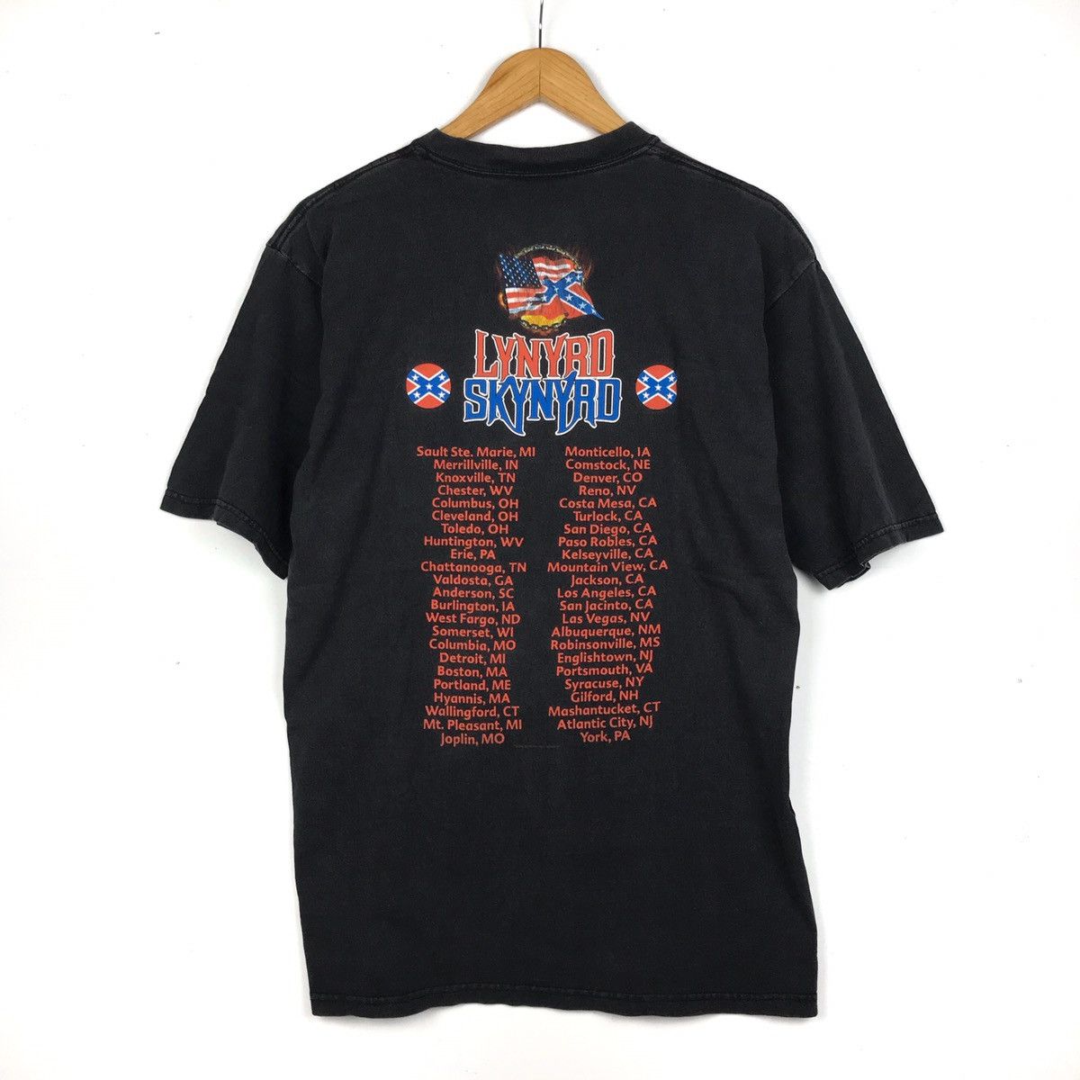 Band Tees × Vintage Vintage Y2k LYNYRD SKYNYRD “support southern rock” tour Size US L / EU 52-54 / 3 - 2 Thumbnail