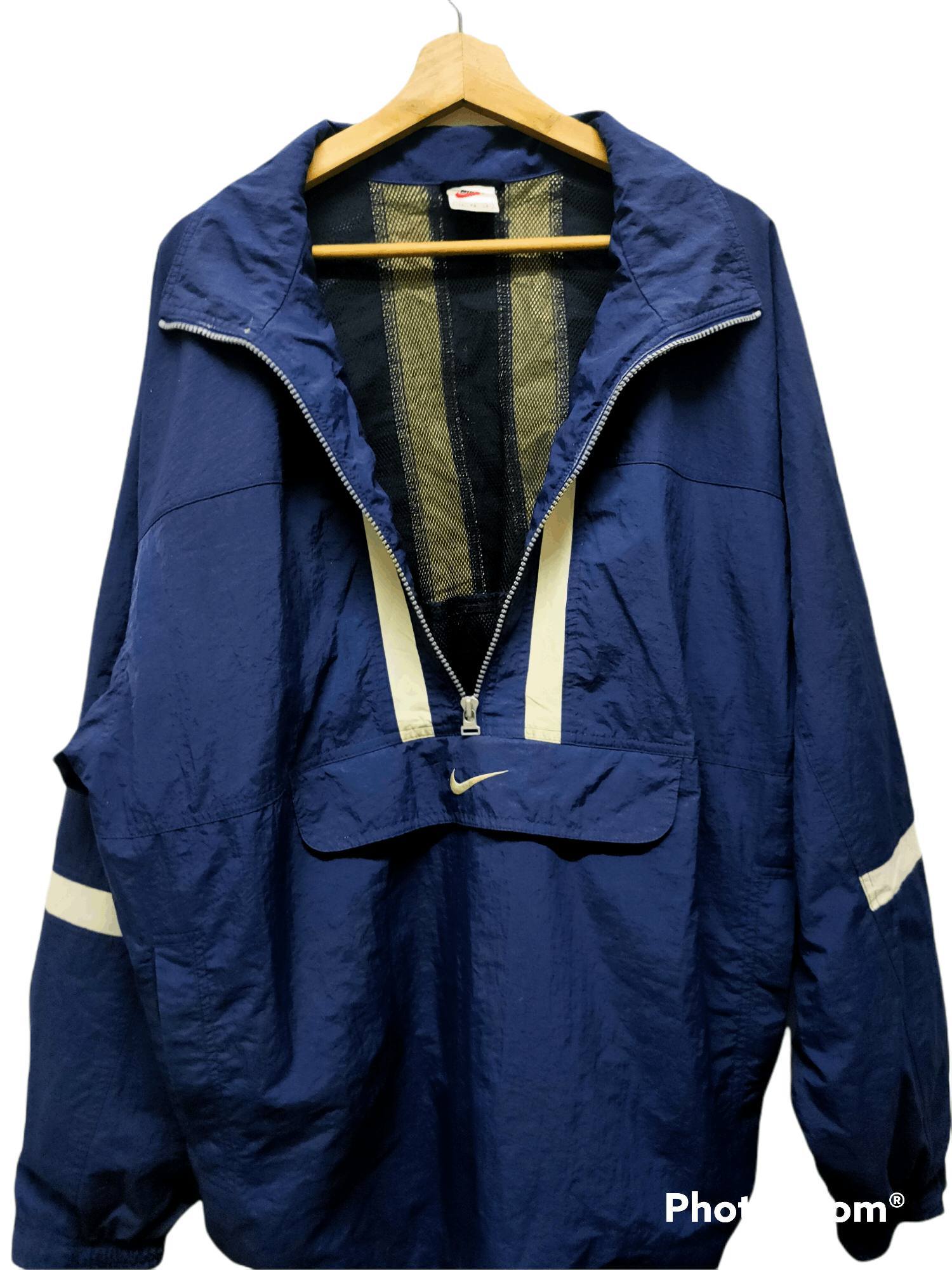 Nike Nike 90c vintage Jacket windbreaker swoosh logo Size US XL / EU 56 / 4 - 6 Thumbnail