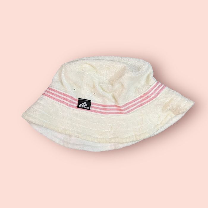 Adidas VINTAGE ADIDAS TERRY CLOTH BUCKET HAT Grailed