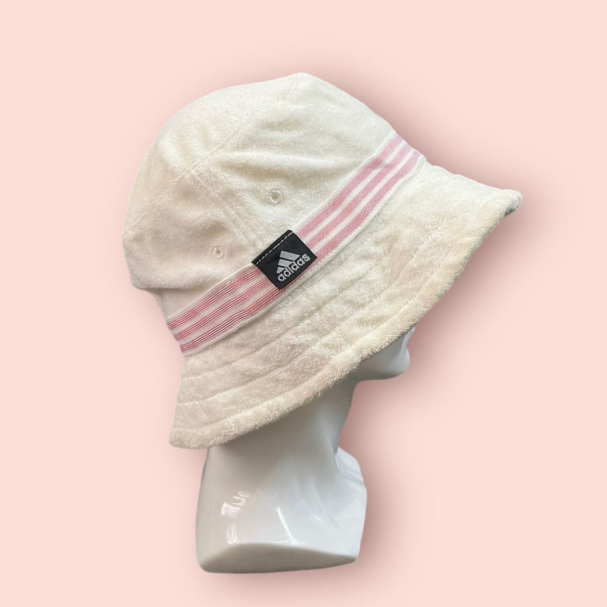 Adidas VINTAGE ADIDAS TERRY CLOTH BUCKET HAT Grailed