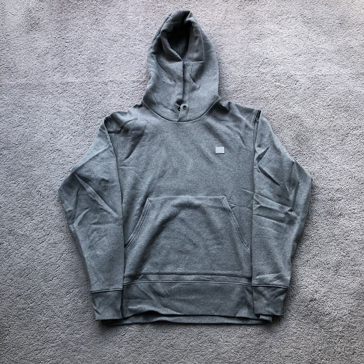 Ferris Acne Grey Sweater Acne Studios Ferris Face Oversized Cotton
