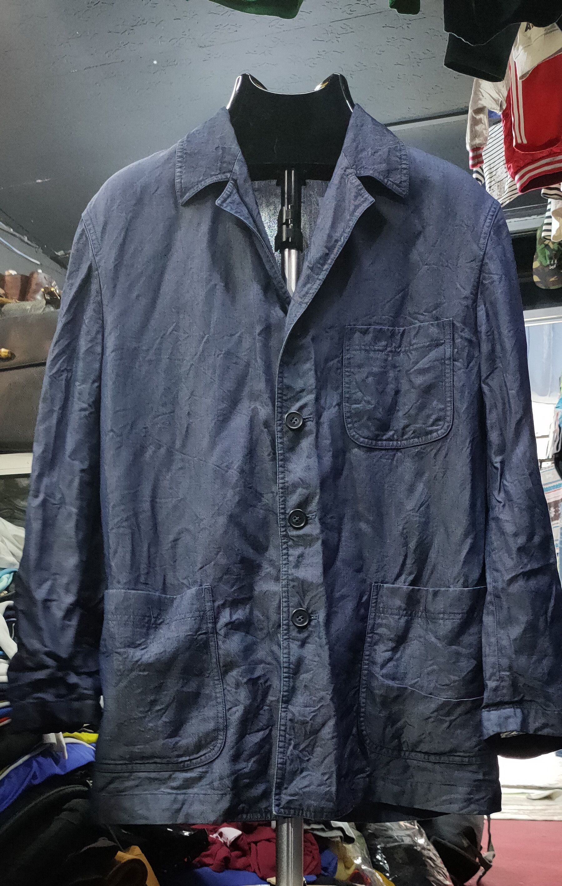 Kansai Yamamoto vintage button up pocket