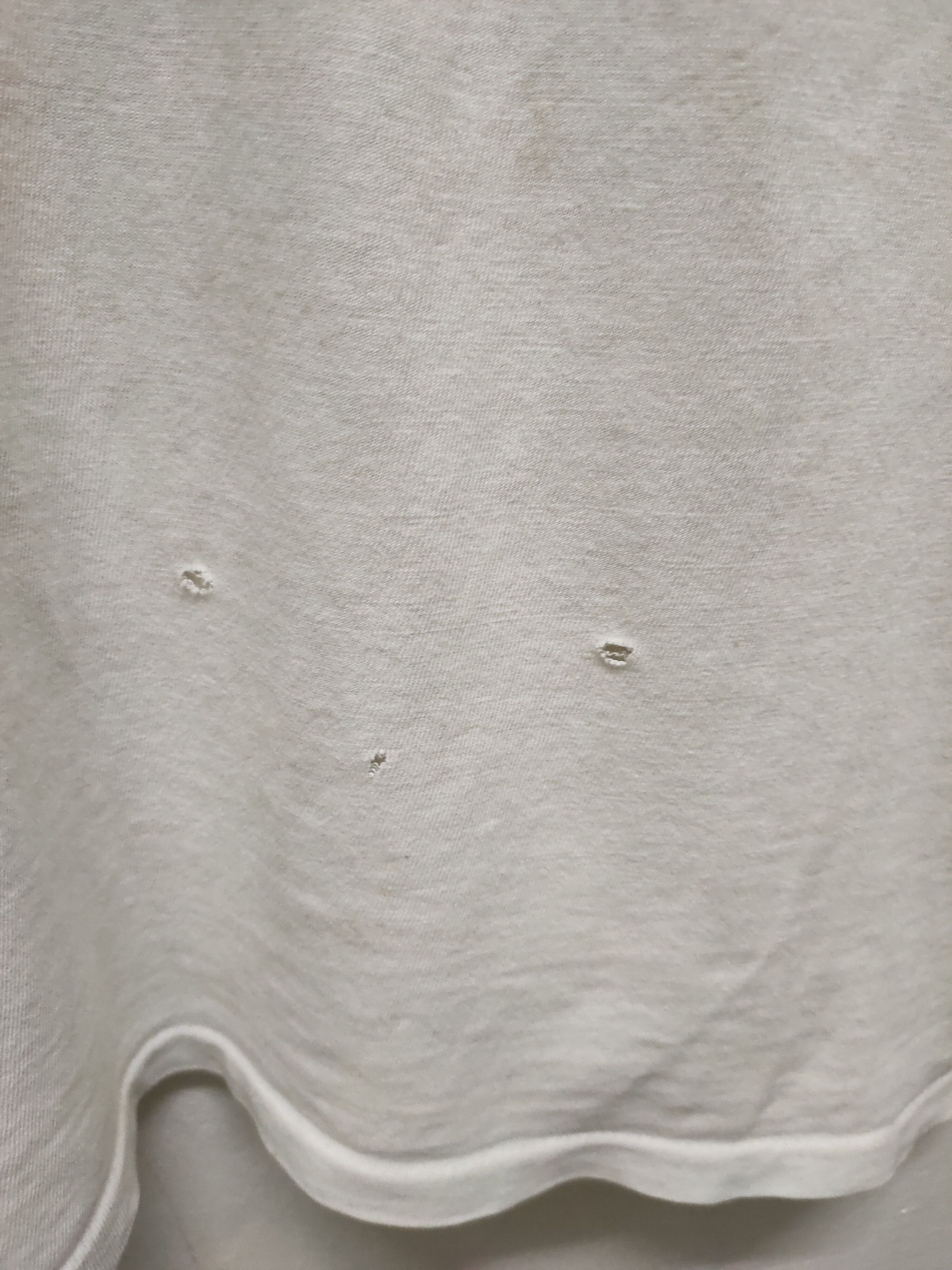 Hanes Hanes vintage 90s white tee print out very rare🔥 Size US L / EU 52-54 / 3 - 9 Thumbnail