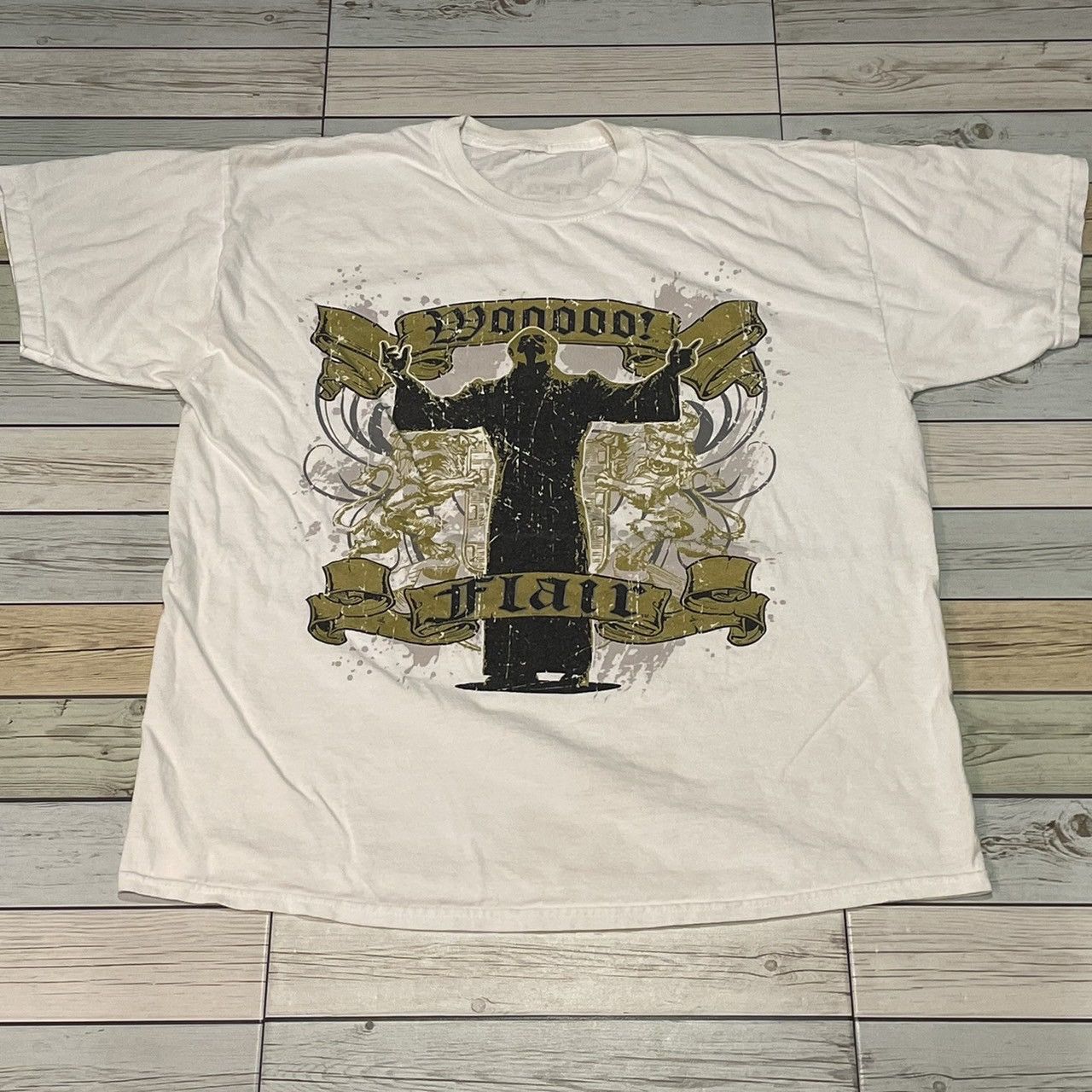 Vintage Y2K Ric Flair Impact Wrestling Tee WWE WWF