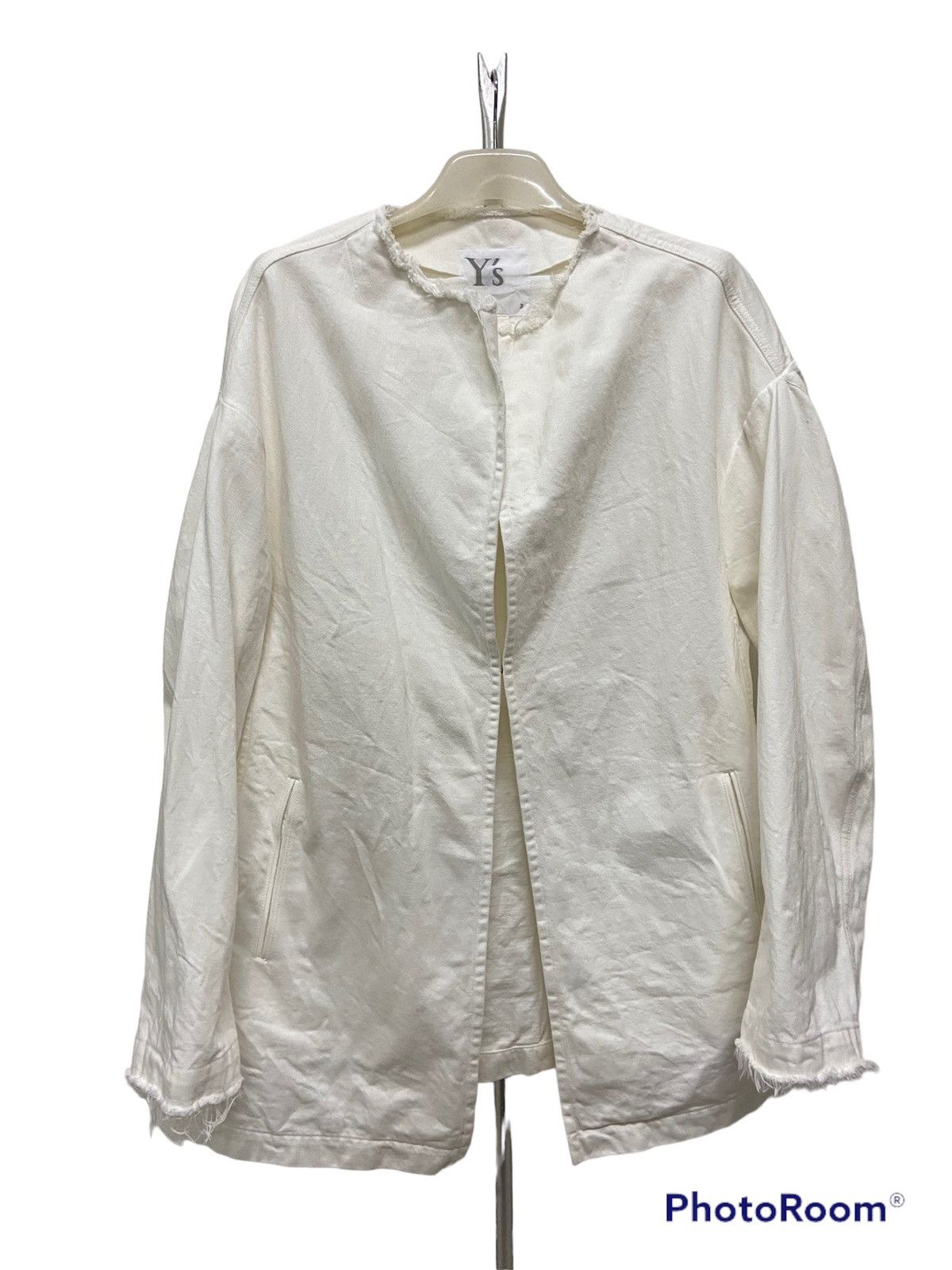 image of Y's By Yohji Yamamoto in White, Women's (Size Medium)