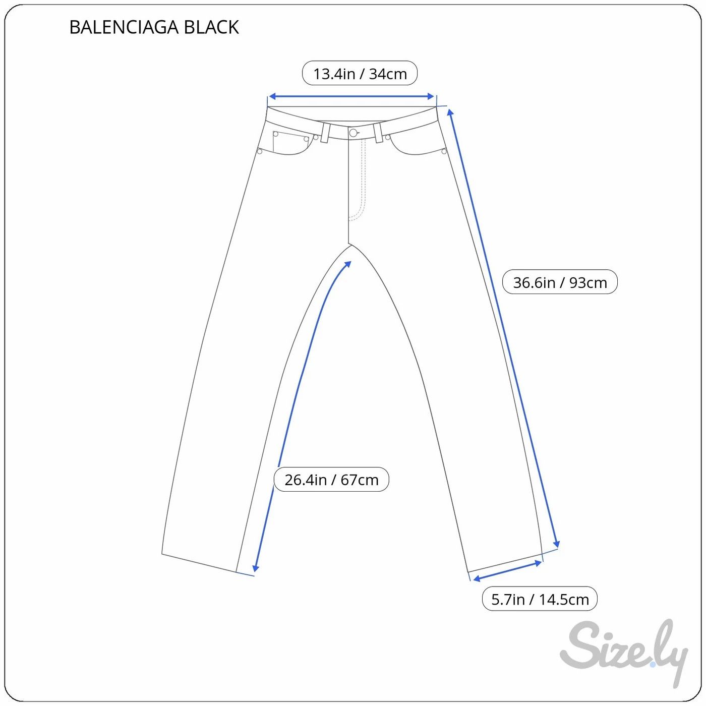 Balenciaga 2018 Balenciaga Black Stretchy Jeans Denim Size 26" / US 2 / IT 38 - 6 Thumbnail