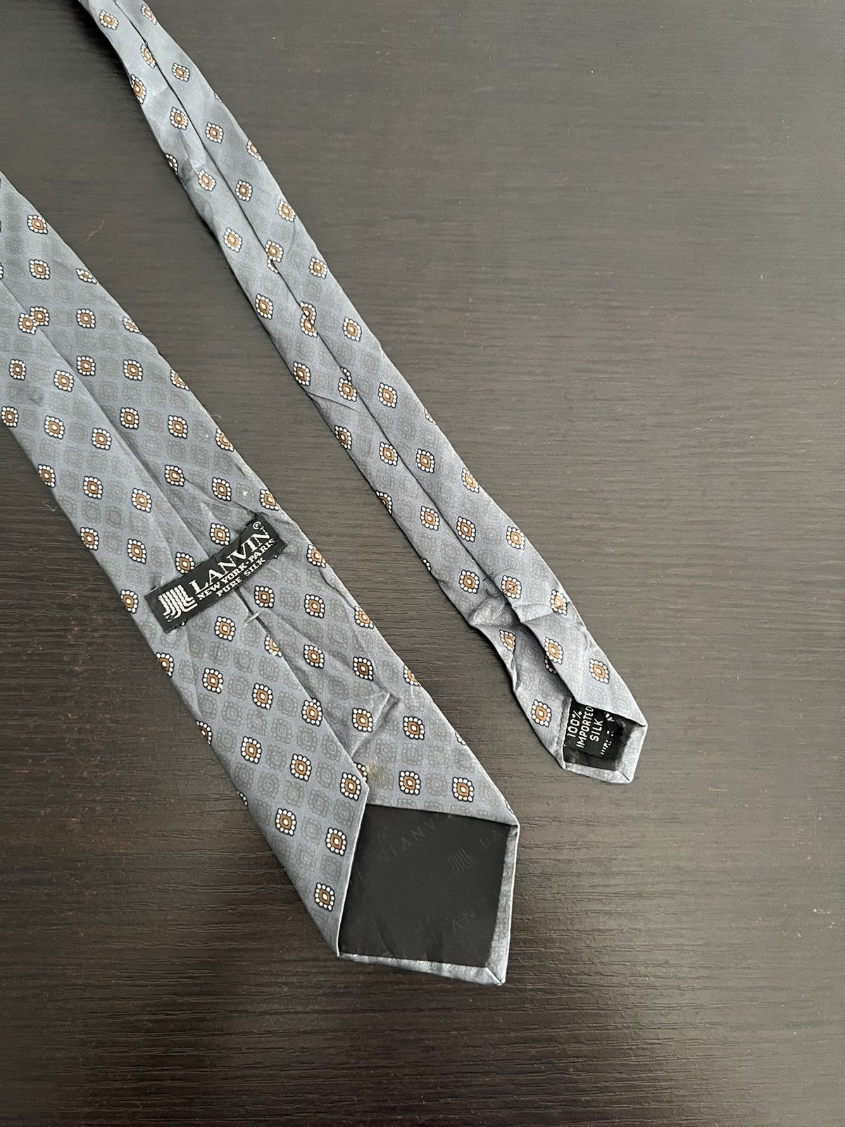 Lanvin Lanvin Silk tie Size ONE SIZE - 4 Thumbnail