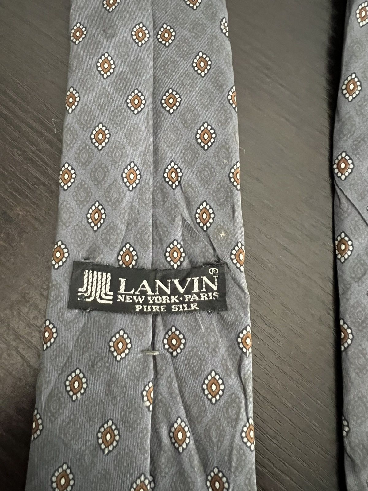 Lanvin Lanvin Silk tie Size ONE SIZE - 5 Thumbnail