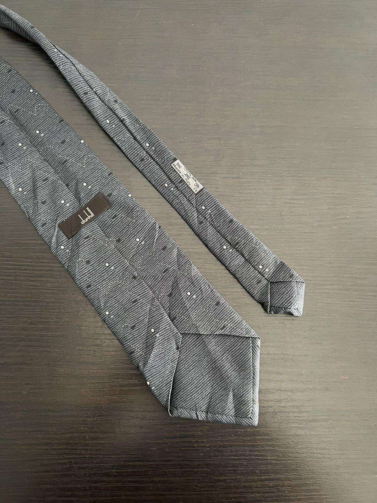 Alfred Dunhill Dunhill Silk Tie Size ONE SIZE - 4 Thumbnail