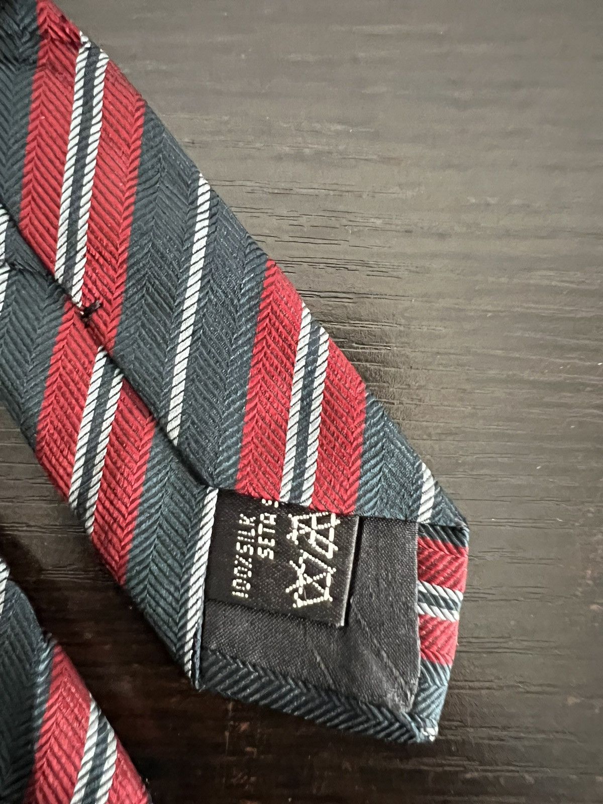 Alfred Dunhill Dunhill Silk tie Size ONE SIZE - 6 Thumbnail