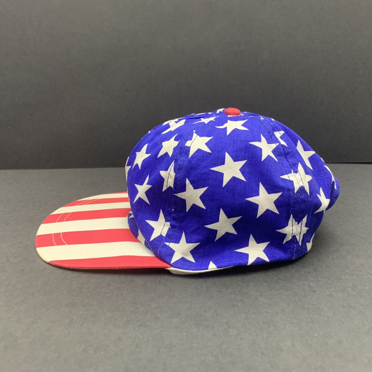 Vintage Vintage American Flag Snapback Hat Size ONE SIZE - 3 Thumbnail